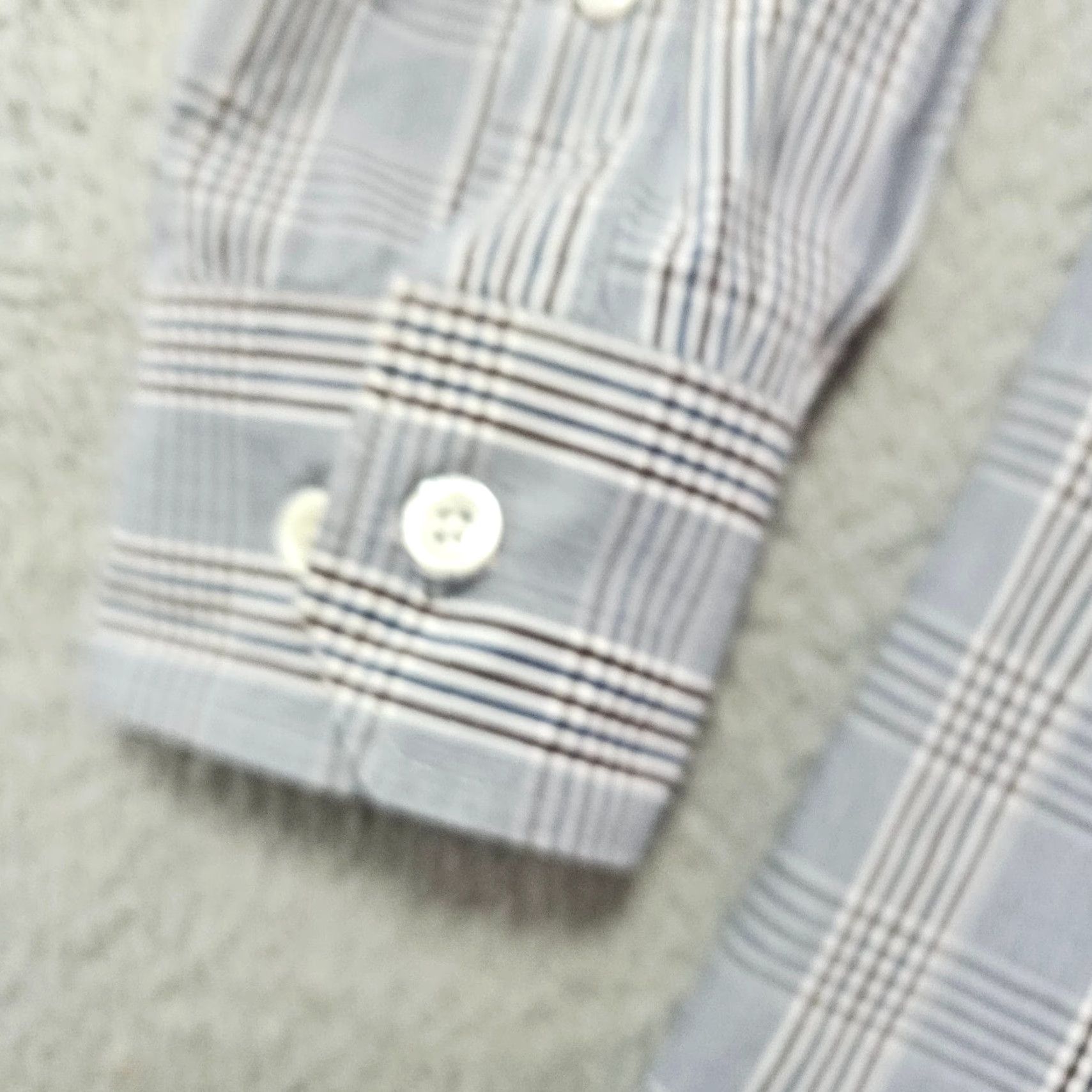Todd Snyder Todd Snyder Dress Shirt Mens 16.5 34/35 Grey Glen Check Button Up Long Sleeve Shirt Size 46R - 7 Thumbnail