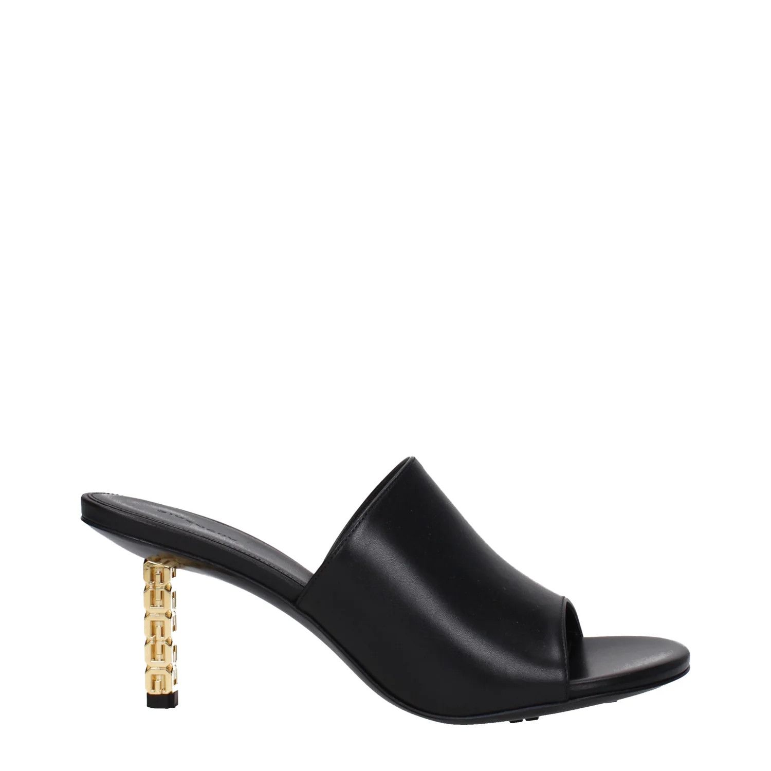 Givenchy ob1o1e1124 Leather Sandals in Black Size US 6 / IT 36 - 1 Thumbnail