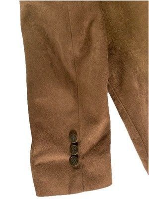 Other Vintage Size 40R Two Button Tailored Faux Suede Sport Coat B Size 40R - 15 Thumbnail