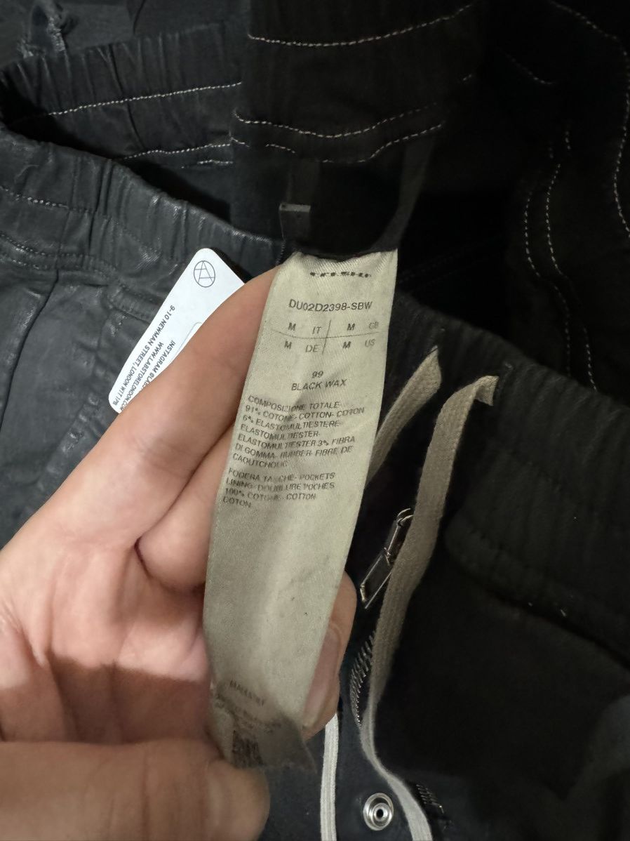 Rick Owens Drkshdw Rick Owens Wax Cargobela Size US 32 / EU 48 - 4 Thumbnail