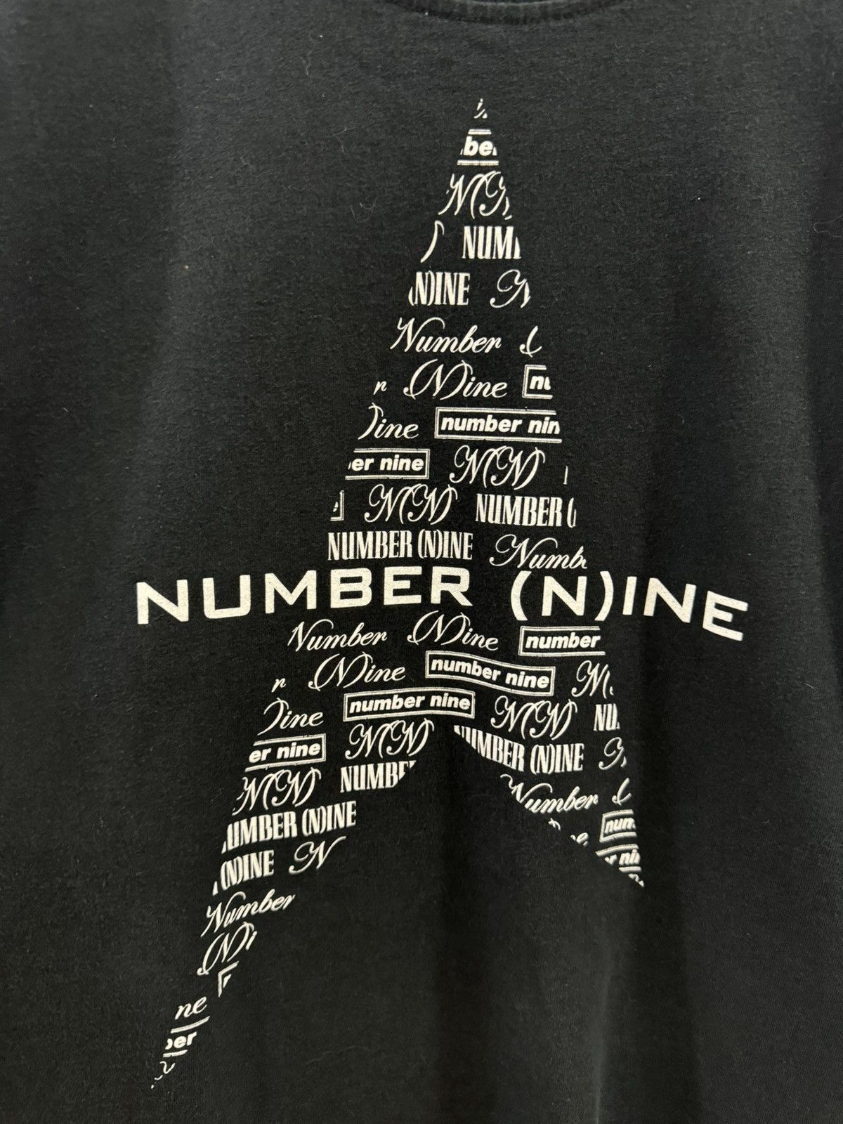 Number (N)ine NUMBER (N)INE STAR TEE Size US M / EU 48-50 / 2 - 5 Thumbnail