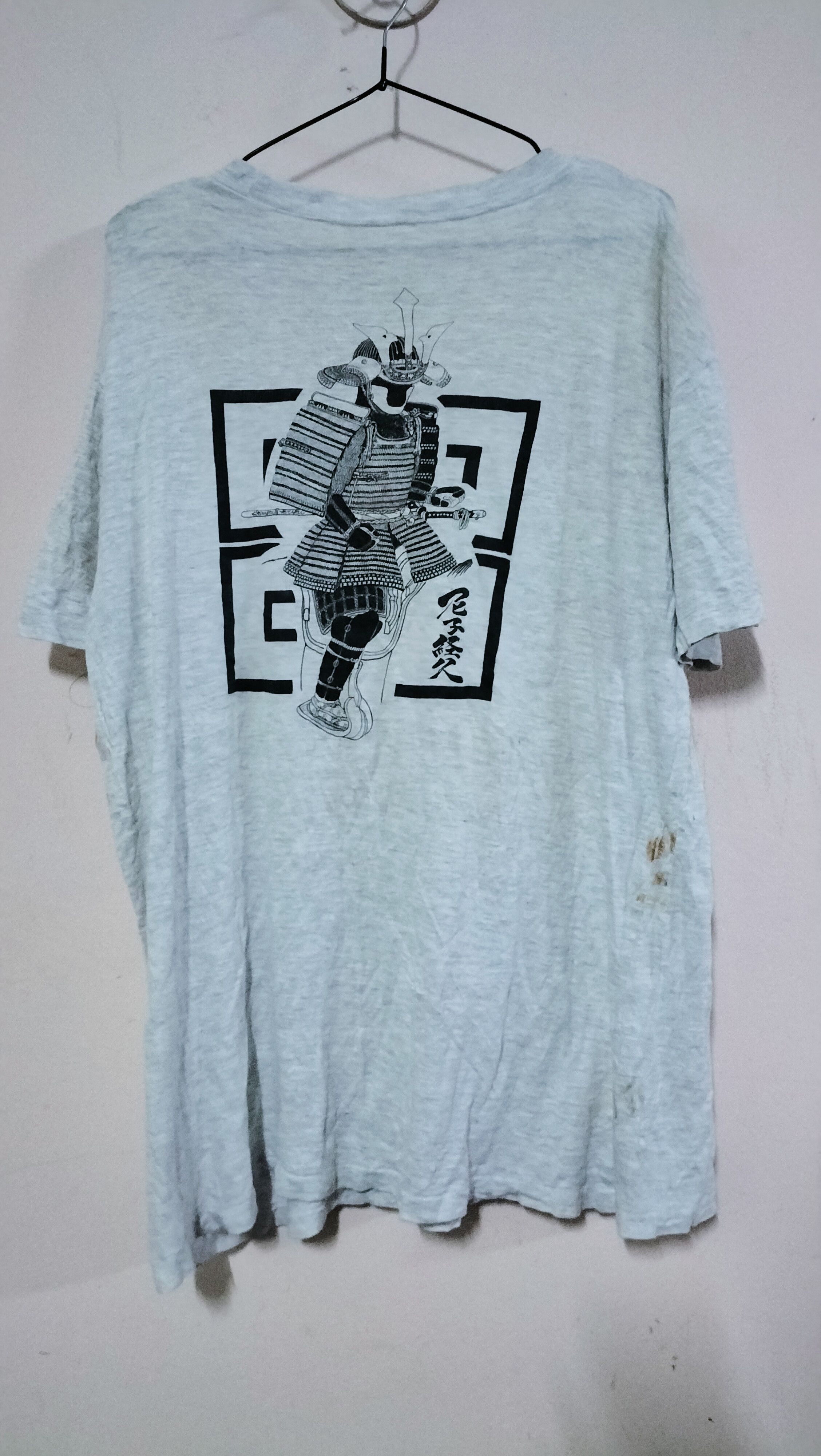 Japanese Brand 90s Samurai Tee Arts Japanese Legendary Size US XL / EU 56 / 4 - 2 Thumbnail