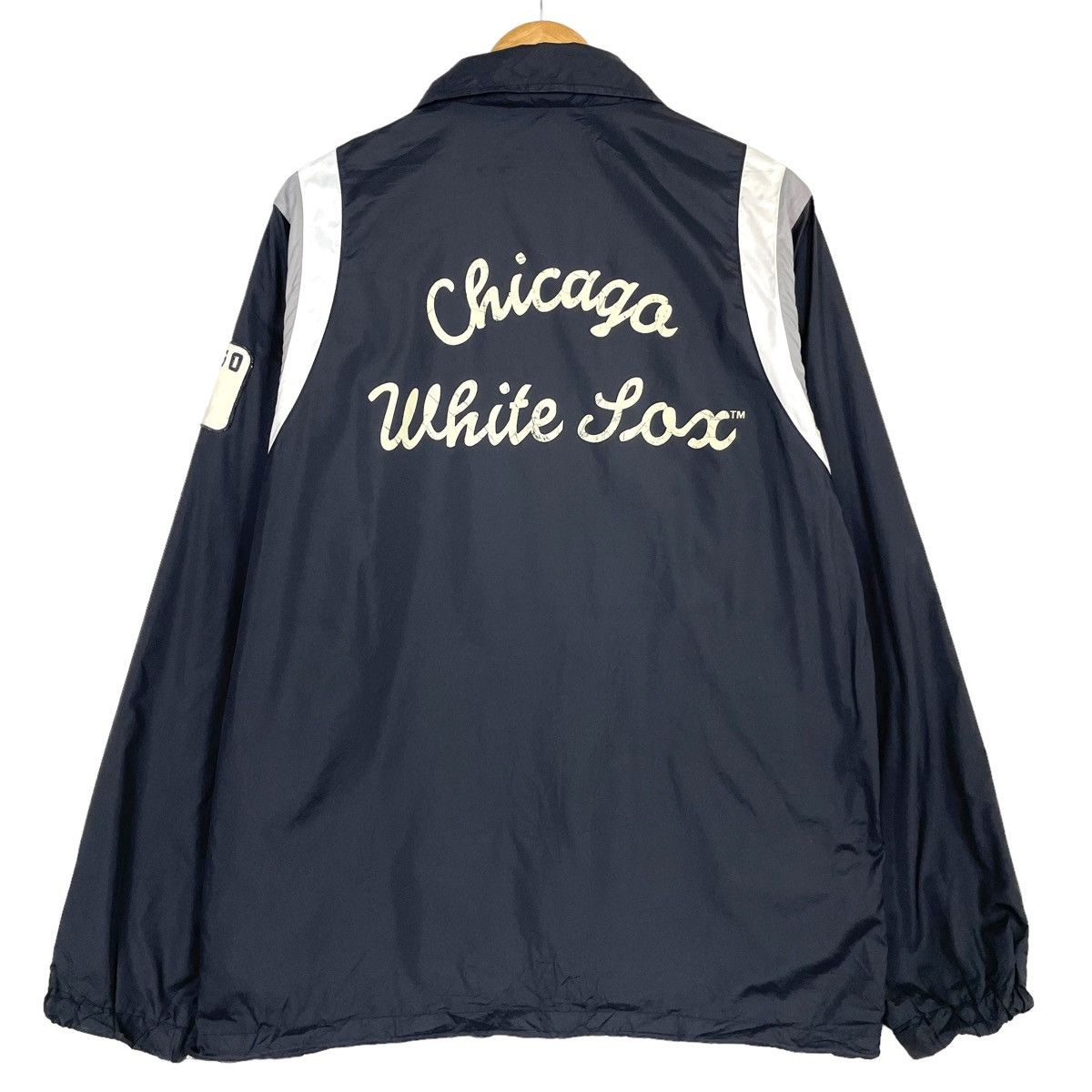 Japanese Brand × MLB × Vintage 💥MLB CHICAGO WHITE SOX SNAP COACH JACKET Size US XL / EU 56 / 4 - 11 Thumbnail
