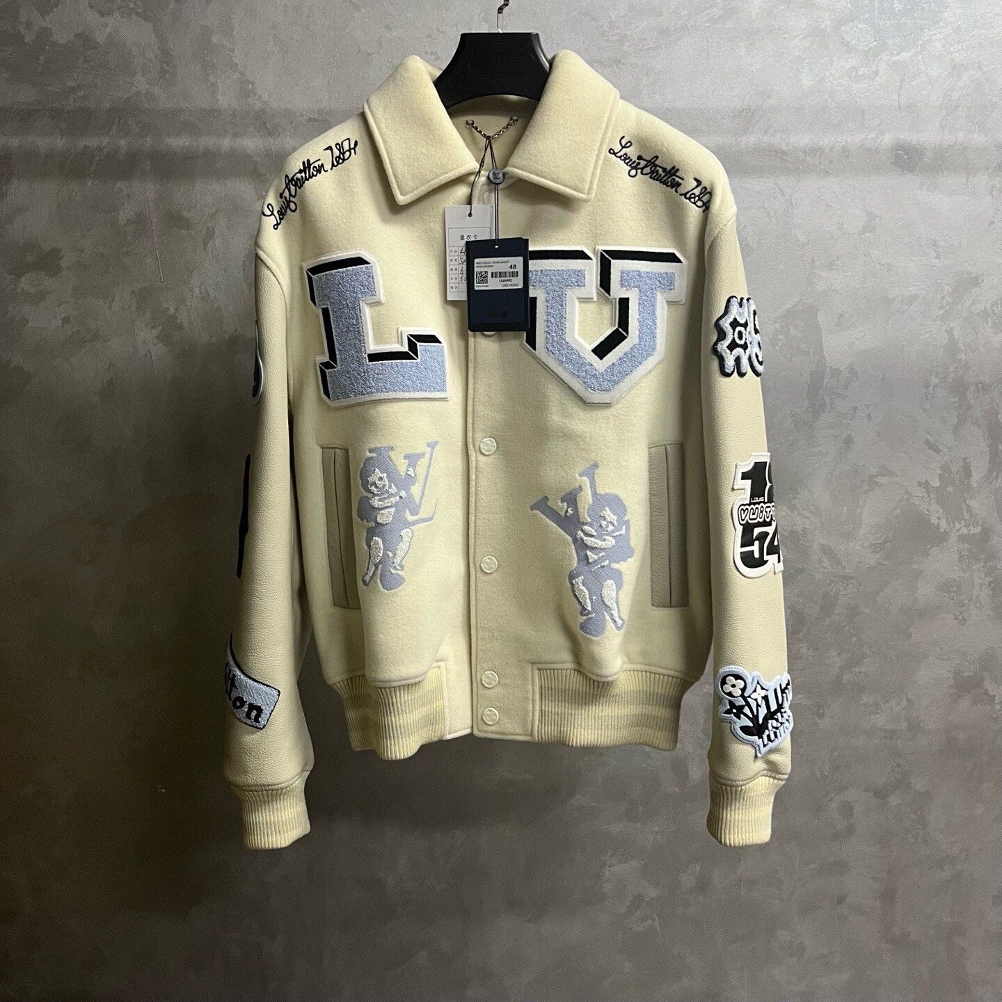 Louis Vuitton Louis Vuitton Patchwork White Light Jacket xxs Men Size US XXS / EU 40 - 1 Thumbnail