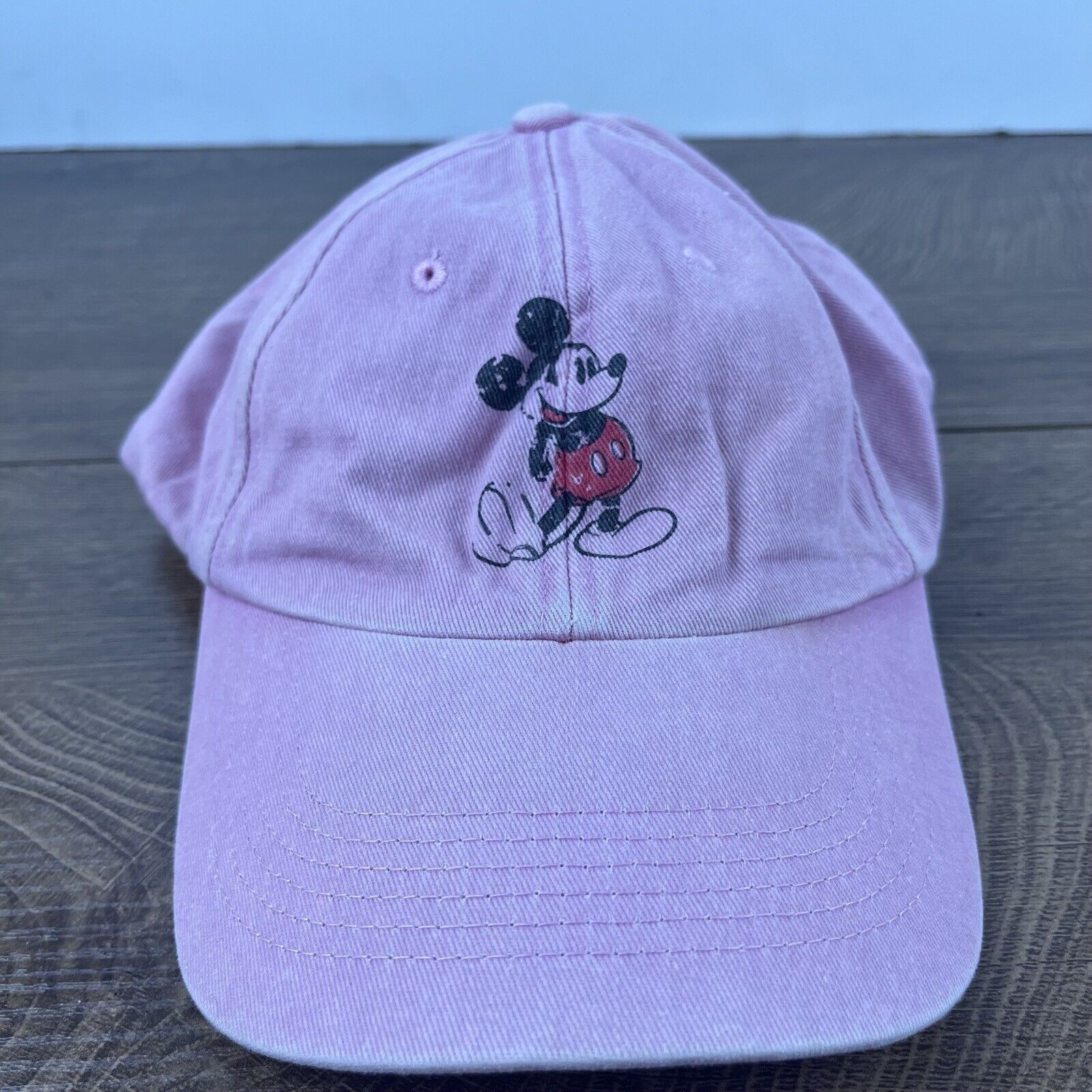 Other Mickey Mouse Hat Pink Cap Adjustable Mickey Mouse Pink Adult Size ONE SIZE - 1 Thumbnail