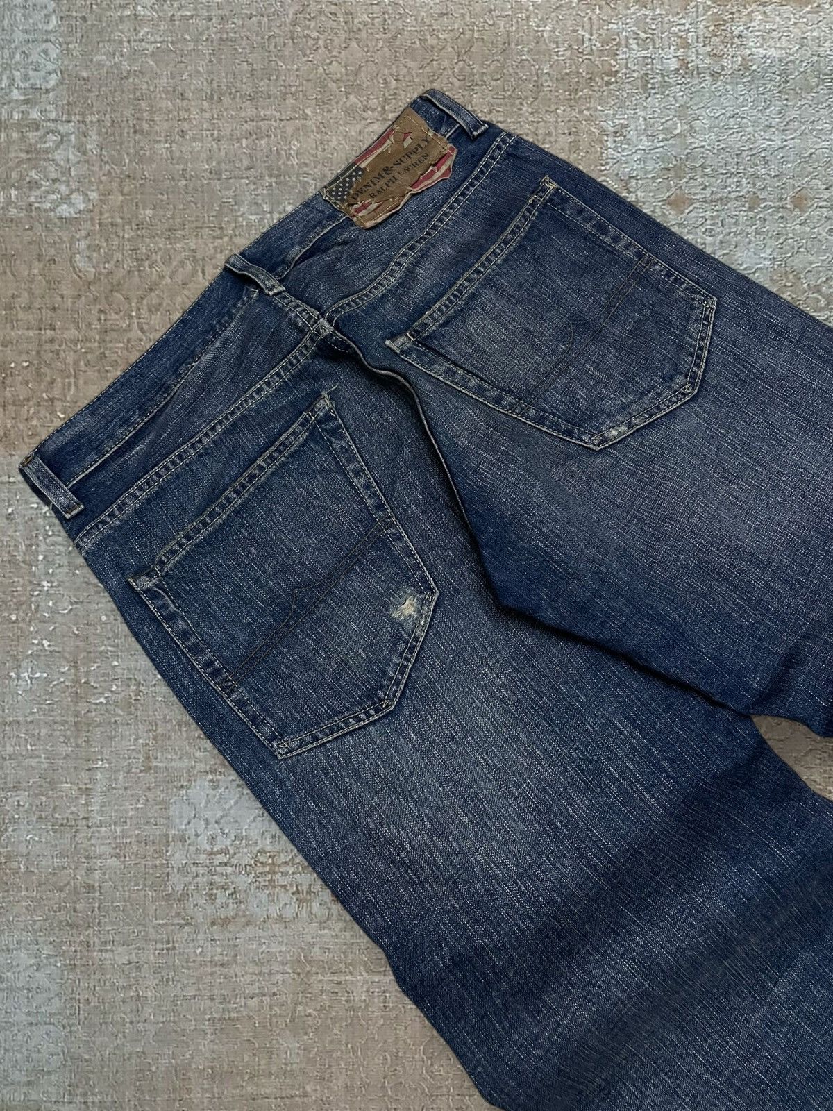 Ralph Lauren Vintage Designer Ralph Lauren Denim&Supply Distressed Style Size US 33 - 15 Thumbnail