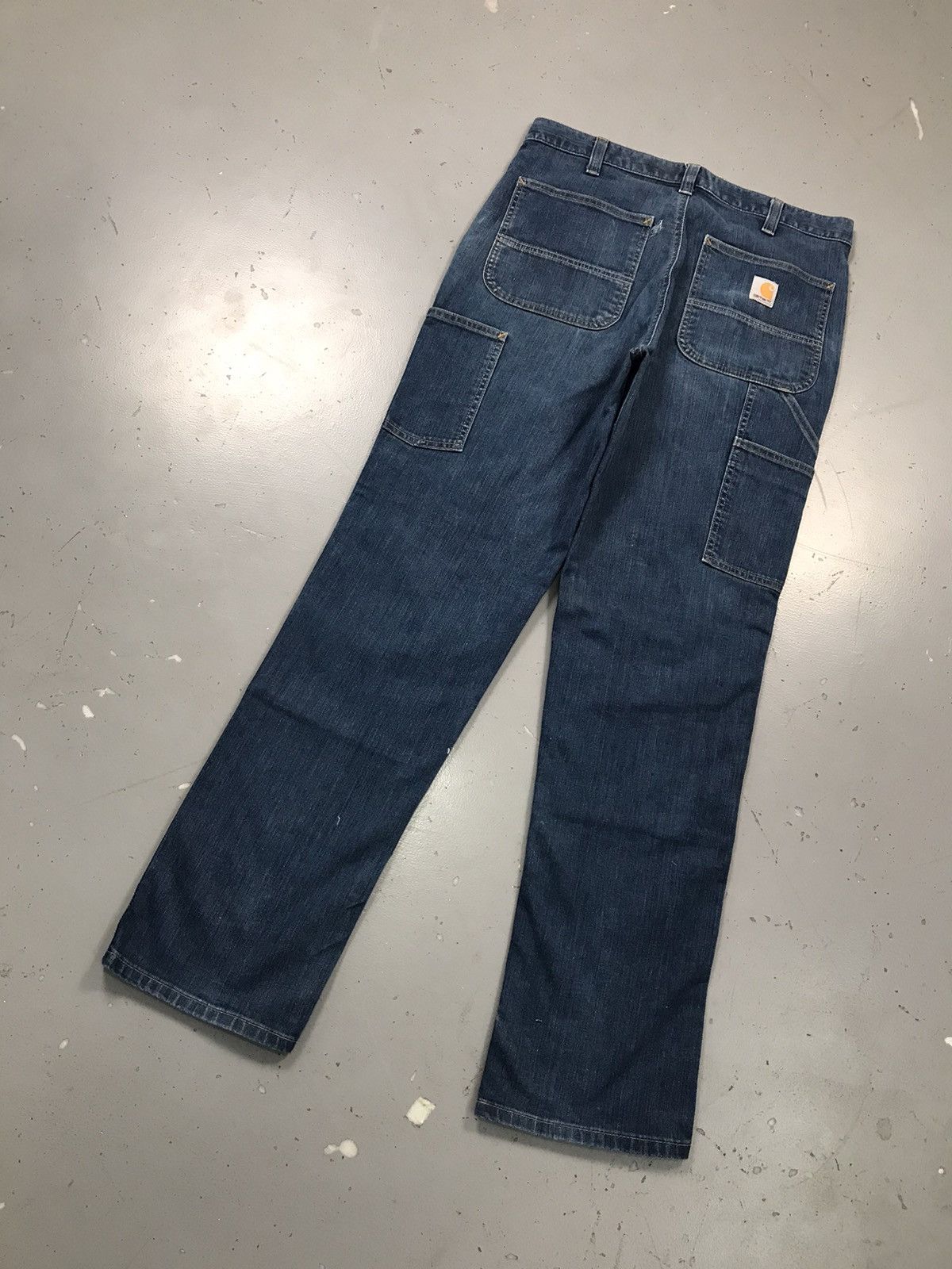 Carhartt Vintage Carhartt double knee relaxed fit denim workwear Size US 34 / EU 50 - 10 Thumbnail