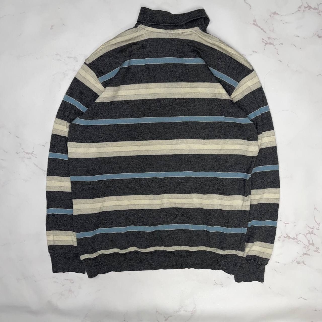 Paul & Shark PAUL & SHARK 100% Wool Striped Sweater Rugby Shirt Size US M / EU 48-50 / 2 - 4 Thumbnail