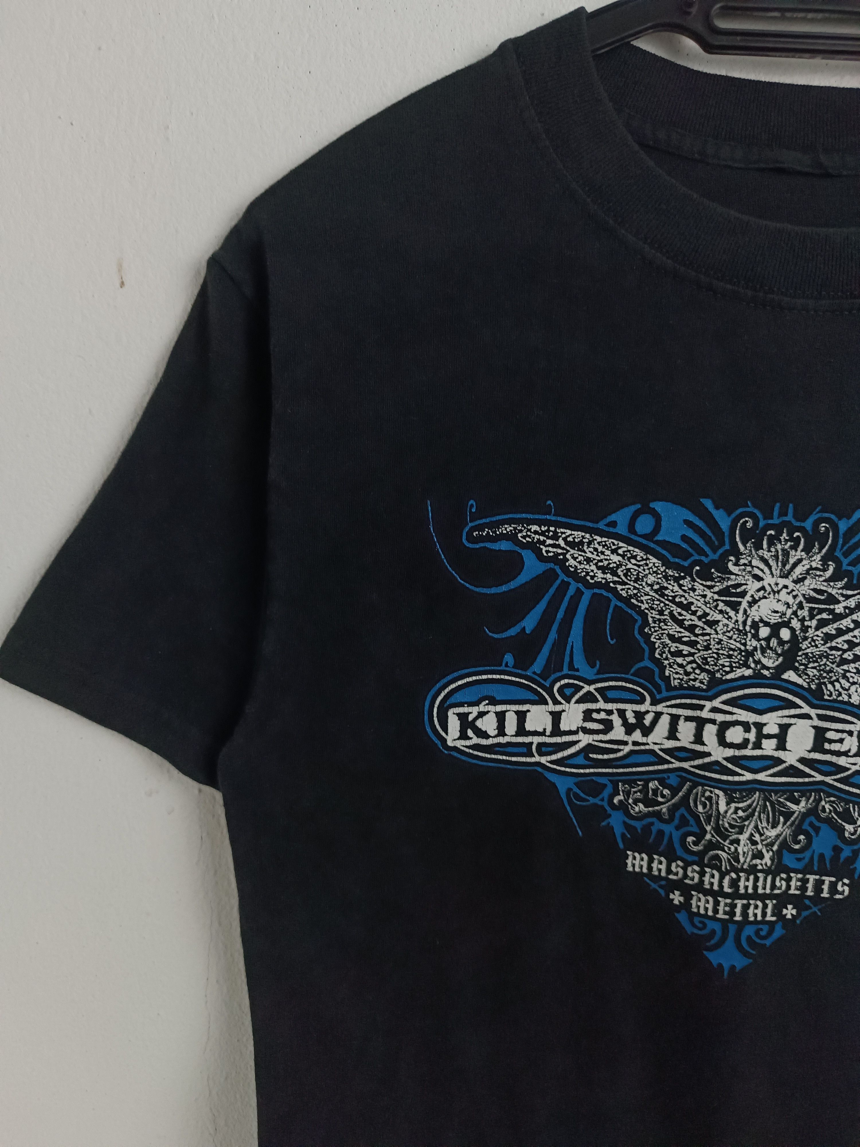Band Tees VINTAGE Y2K KILLSWITCH ENGAGE MA METAL RARE METALCORE TEE Size US S / EU 44-46 / 1 - 5 Thumbnail