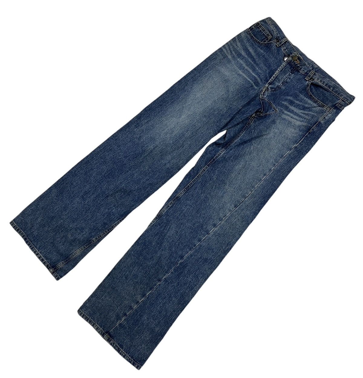 Designer × Japanese Brand × Maison MIHARA YASUHIRO Mihara yasuhiro jeans non selvedge Size US 34 / EU 50 - 3 Thumbnail