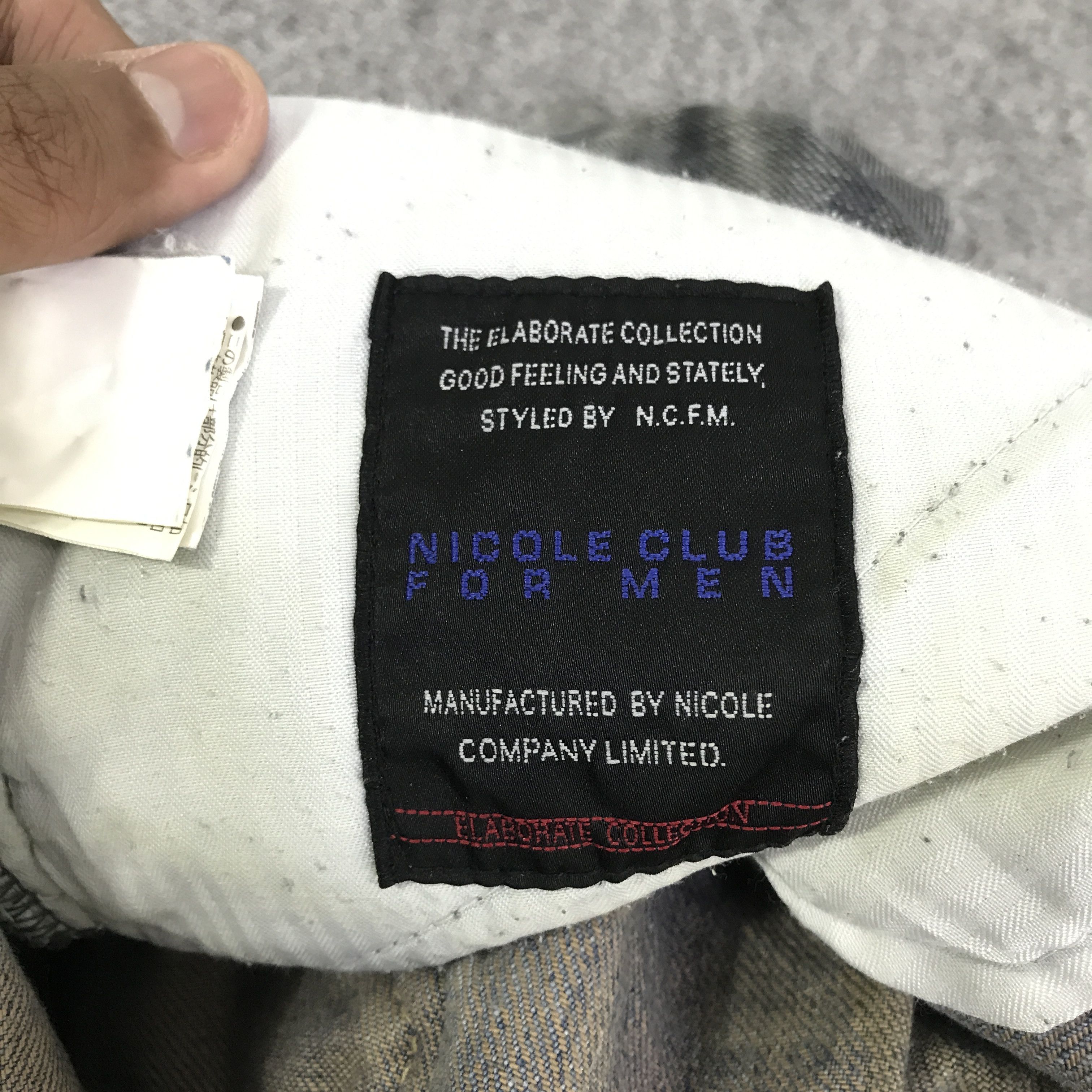 Nicole Club flare nicole club for men japan jeans K118B17 Size US 30 / EU 46 - 16 Thumbnail