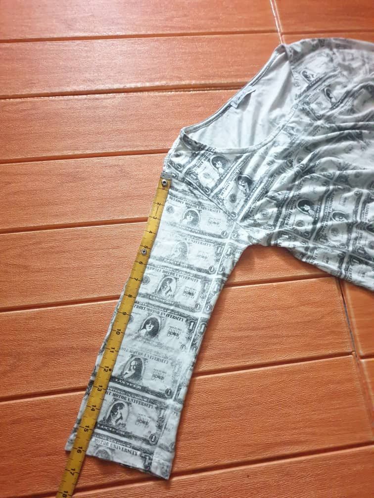 Hysteric Glamour 💥Hysteric Glamour Monogram dollar money dress shirt Size M / US 6-8 / IT 42-44 - 10 Thumbnail