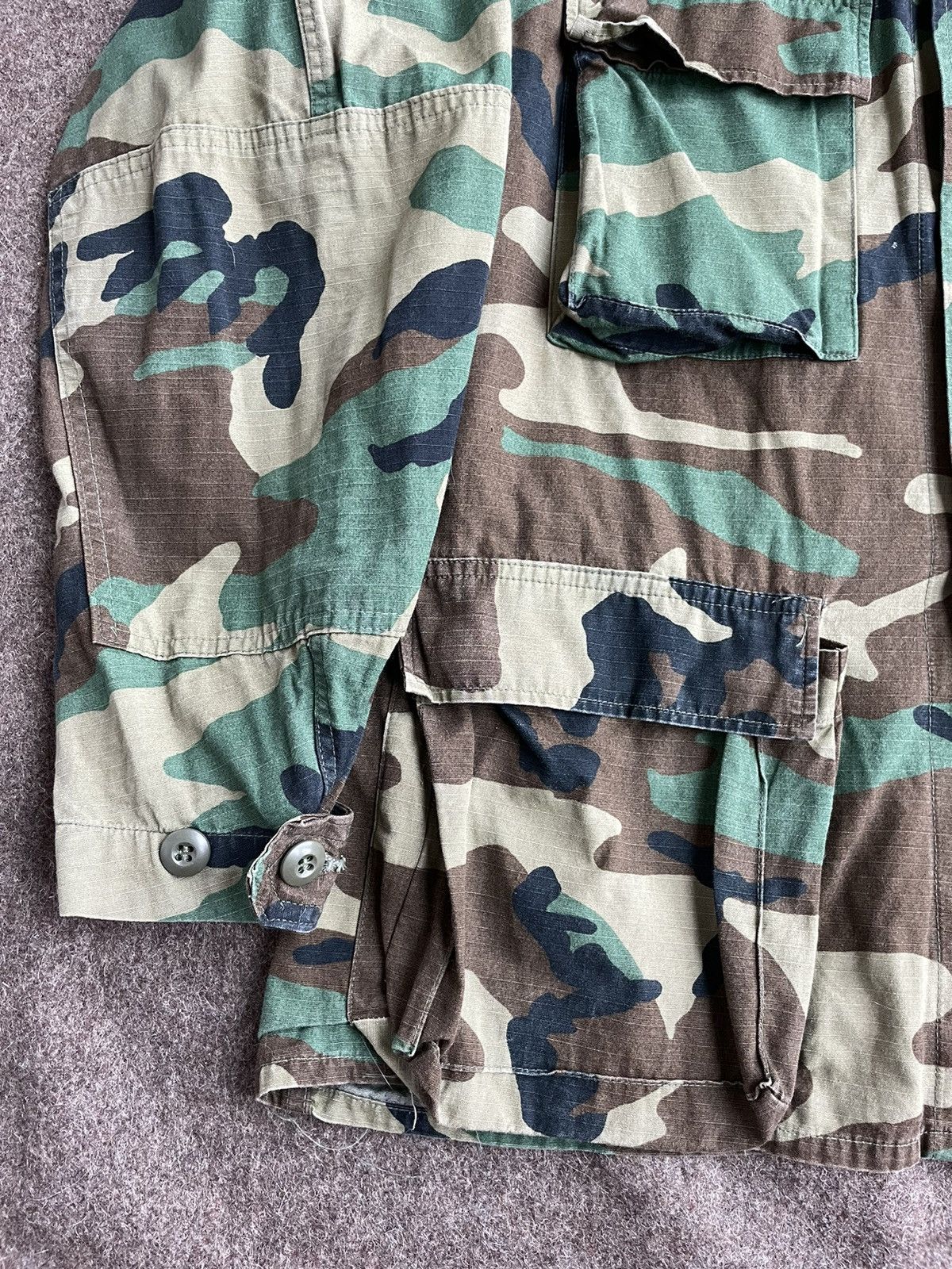 Other US Army Combat Hot Weather Woodland Coat Size US L / EU 52-54 / 3 - 2 Thumbnail