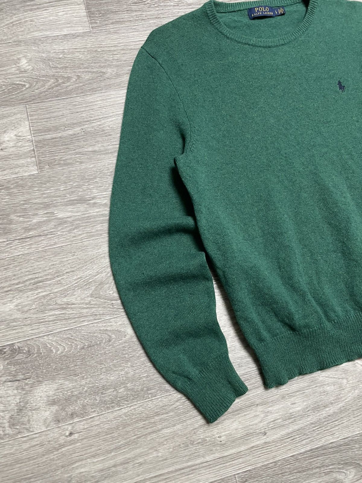 Polo Ralph Lauren Vintage Polo Ralph Lauren Green Wool Sweater Size US L / EU 52-54 / 3 - 4 Thumbnail