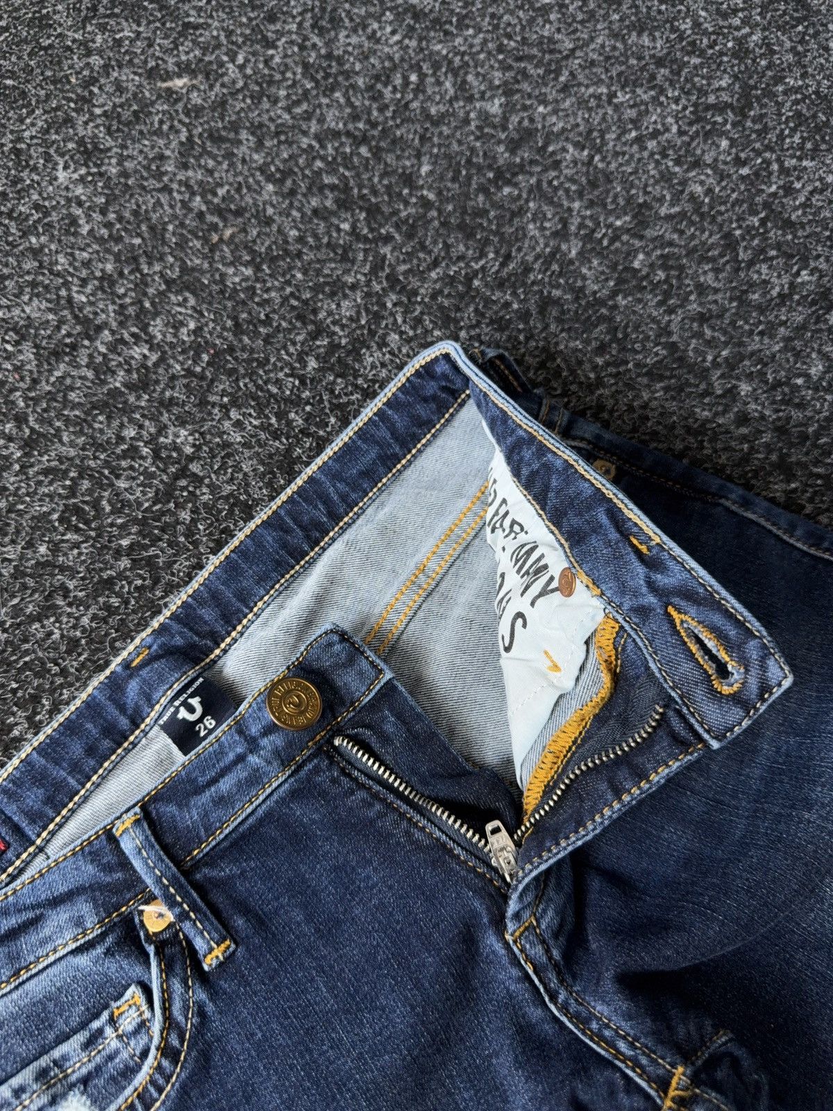 True Religion Vintage Y2K 00s True Religion SK8 Skinny jeans Denim pants Size 26" / US 2 / IT 38 - 6 Thumbnail