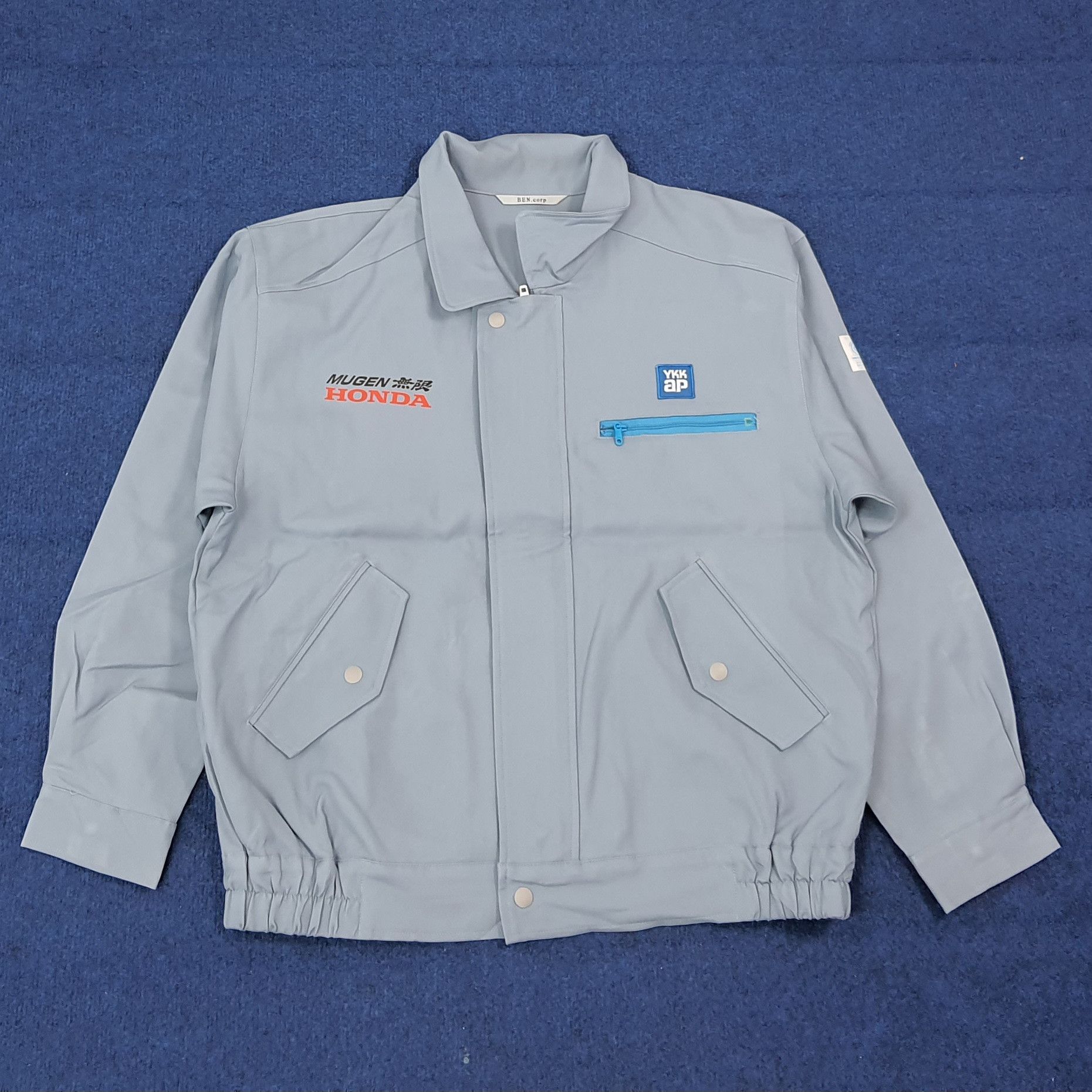 Japanese Brand Vintage Mugen Honda Motorsports Custom Logo Jacket C274N10 Size US L / EU 52-54 / 3 - 3 Thumbnail