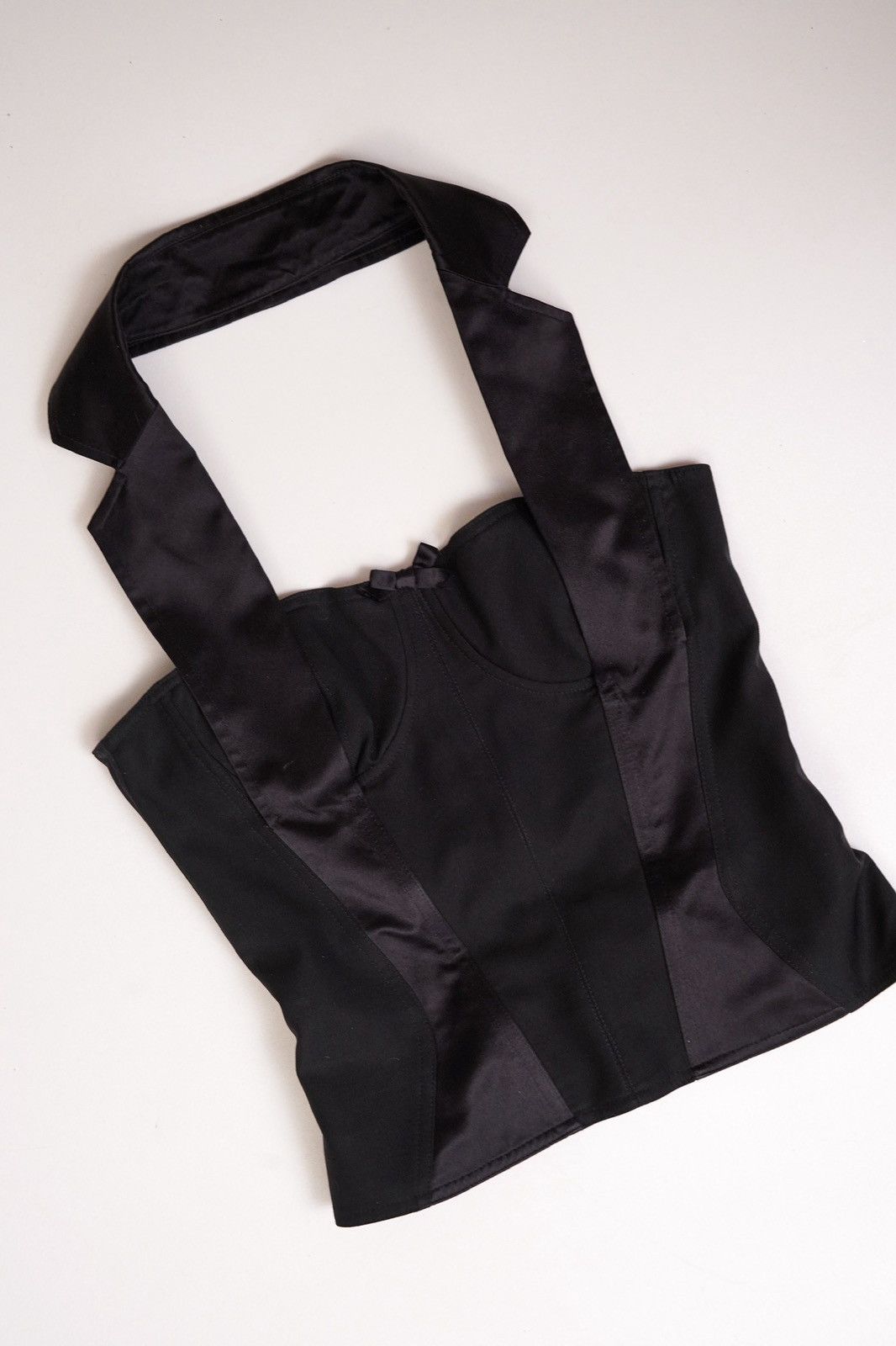 Dior Christian Dior Black 2005 Square Neckline Halter Top Size M / US 6-8 / IT 42-44 - 7 Thumbnail