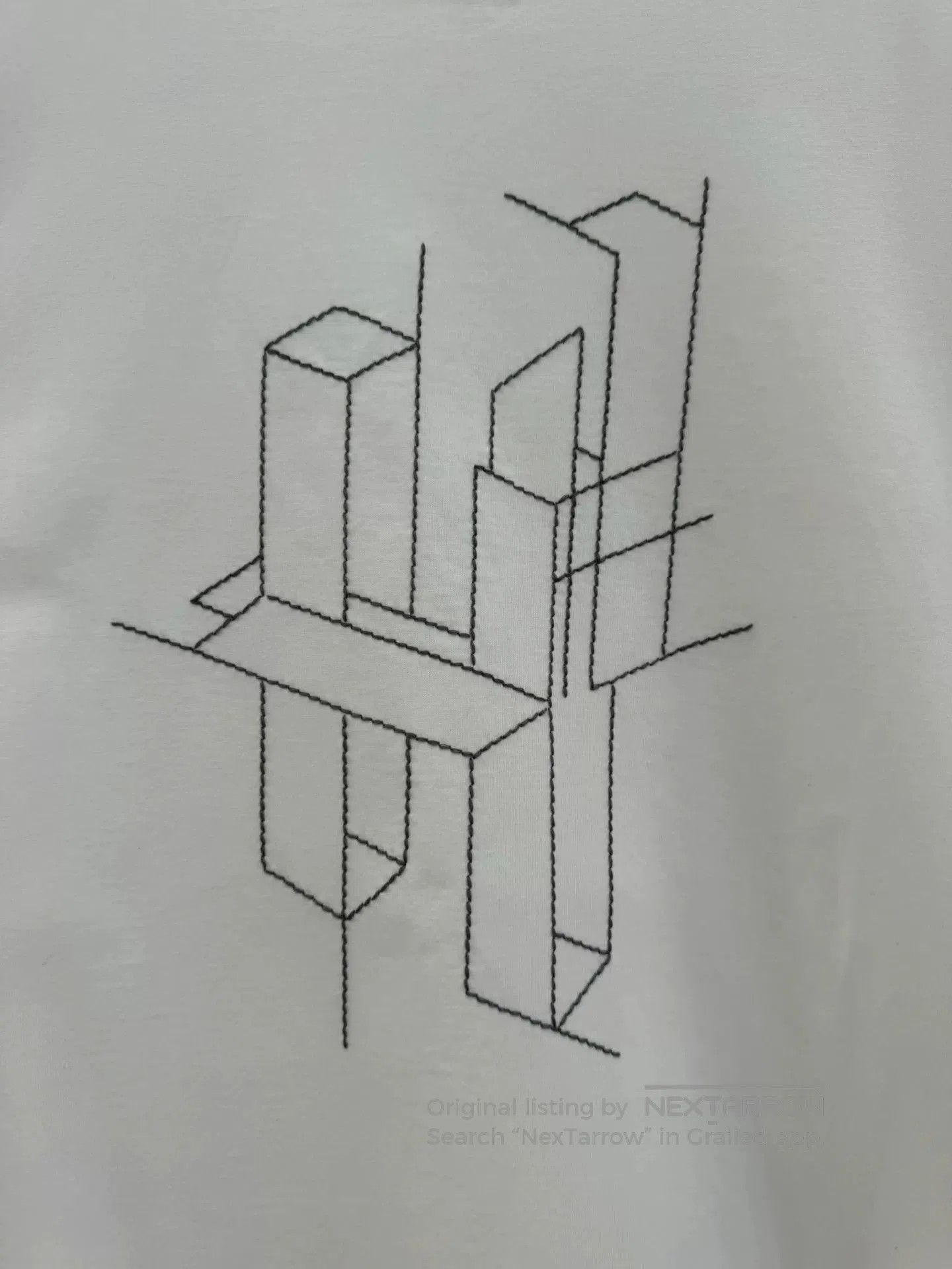 Hermes Hermes Men's White 3D Cube Short. Size US XL / EU 56 / 4 - 4 Thumbnail