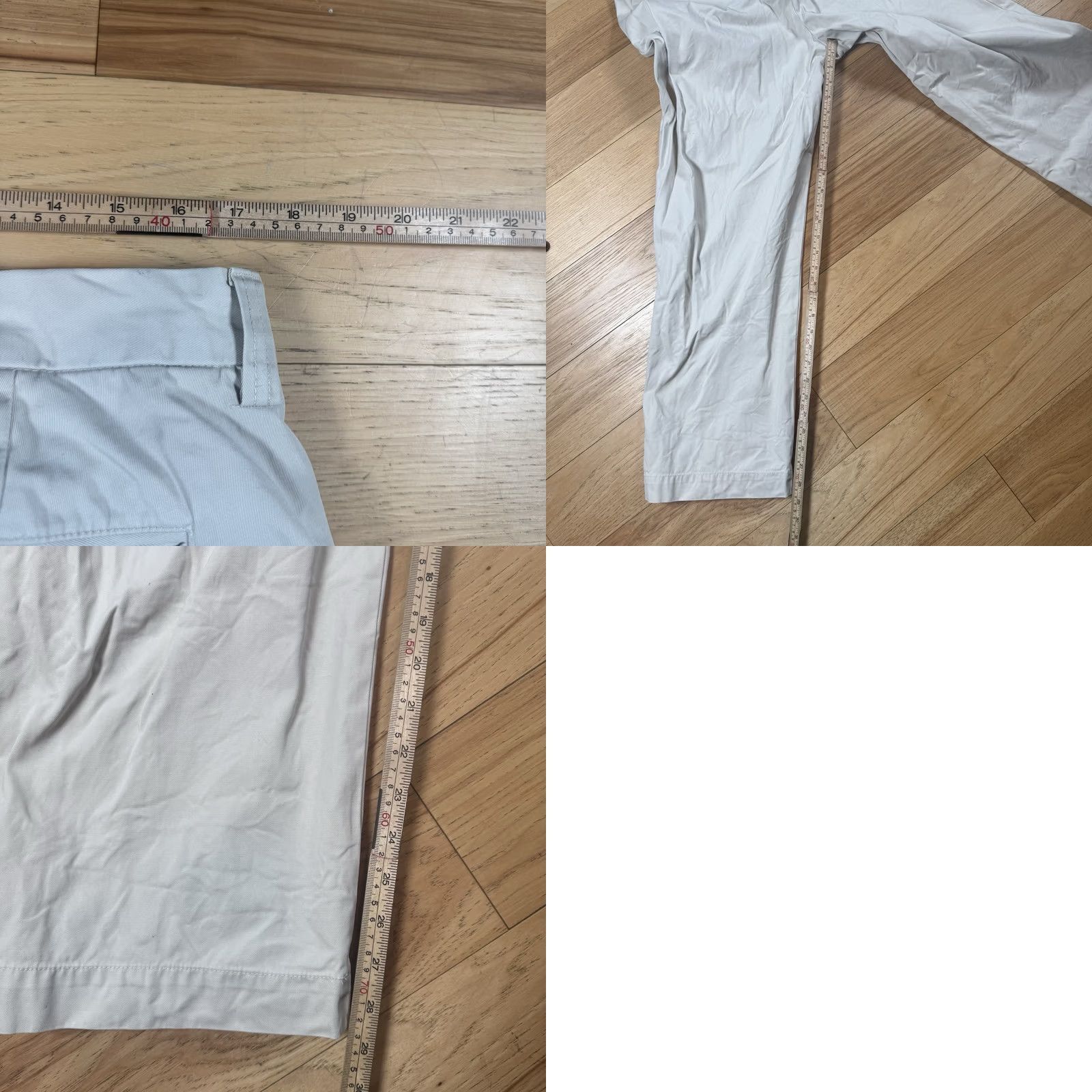 Polo Ralph Lauren VINTAGE Polo Ralph Lauren Pants Dress Mens 34x29 Ivory Linen Straight Chino 34 Mens Size US S / EU 44-46 / 1 - 8 Thumbnail