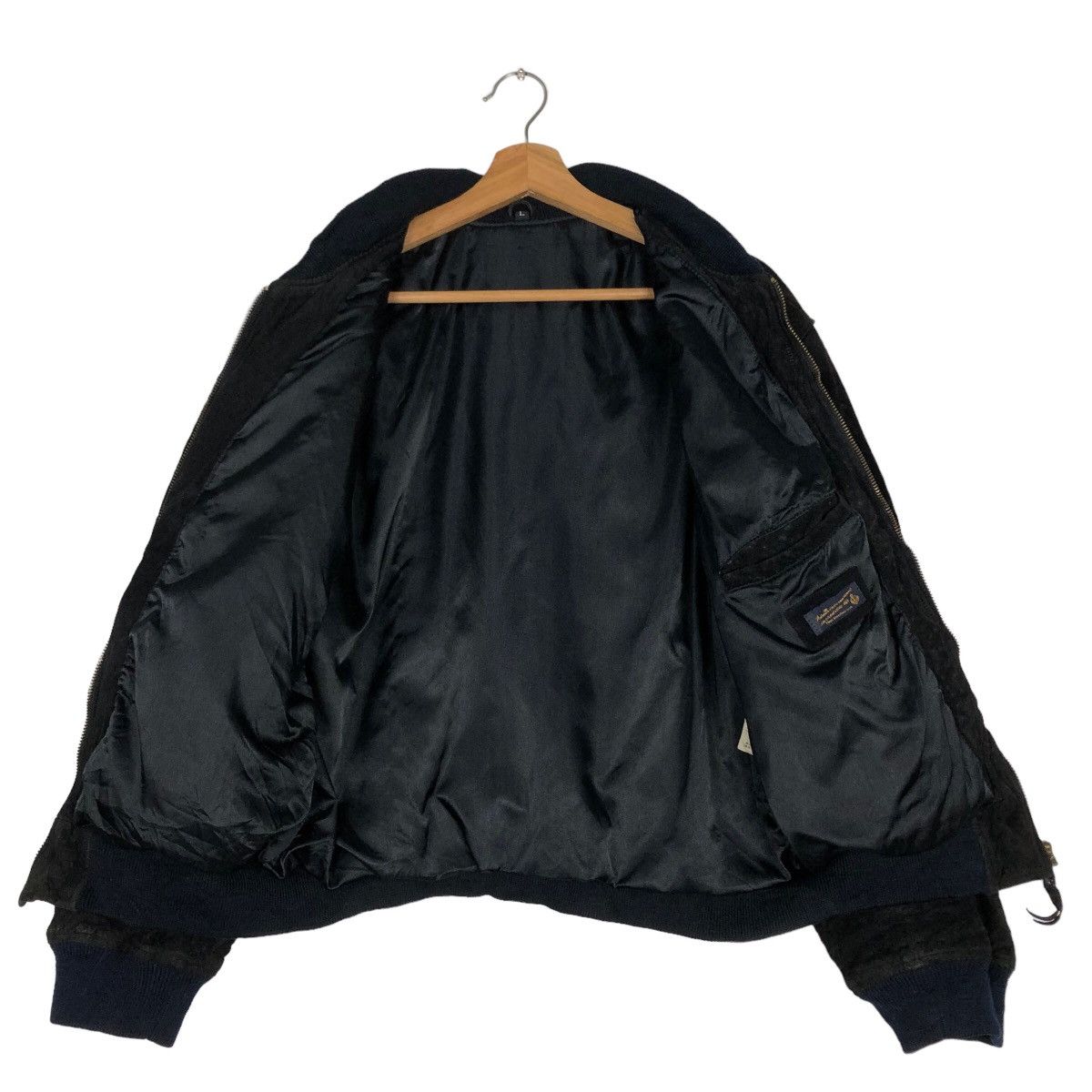 Japanese Brand 🔥90’s Vintage Biker Bomber Leather Jacket Suede Japan Size US L / EU 52-54 / 3 - 11 Thumbnail