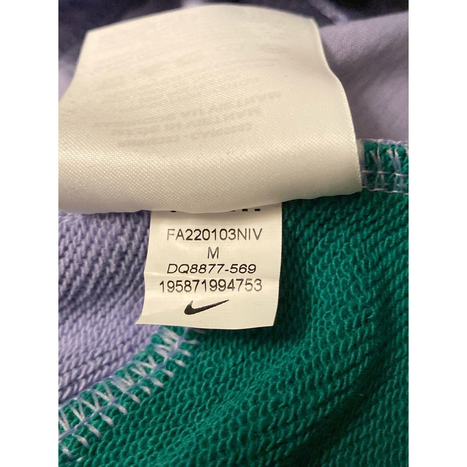 Nike Nike Girls Sportswear Pants in Thistle/Malachite/Lapis Sz M Size 26" / US 2 / IT 38 - 9 Thumbnail