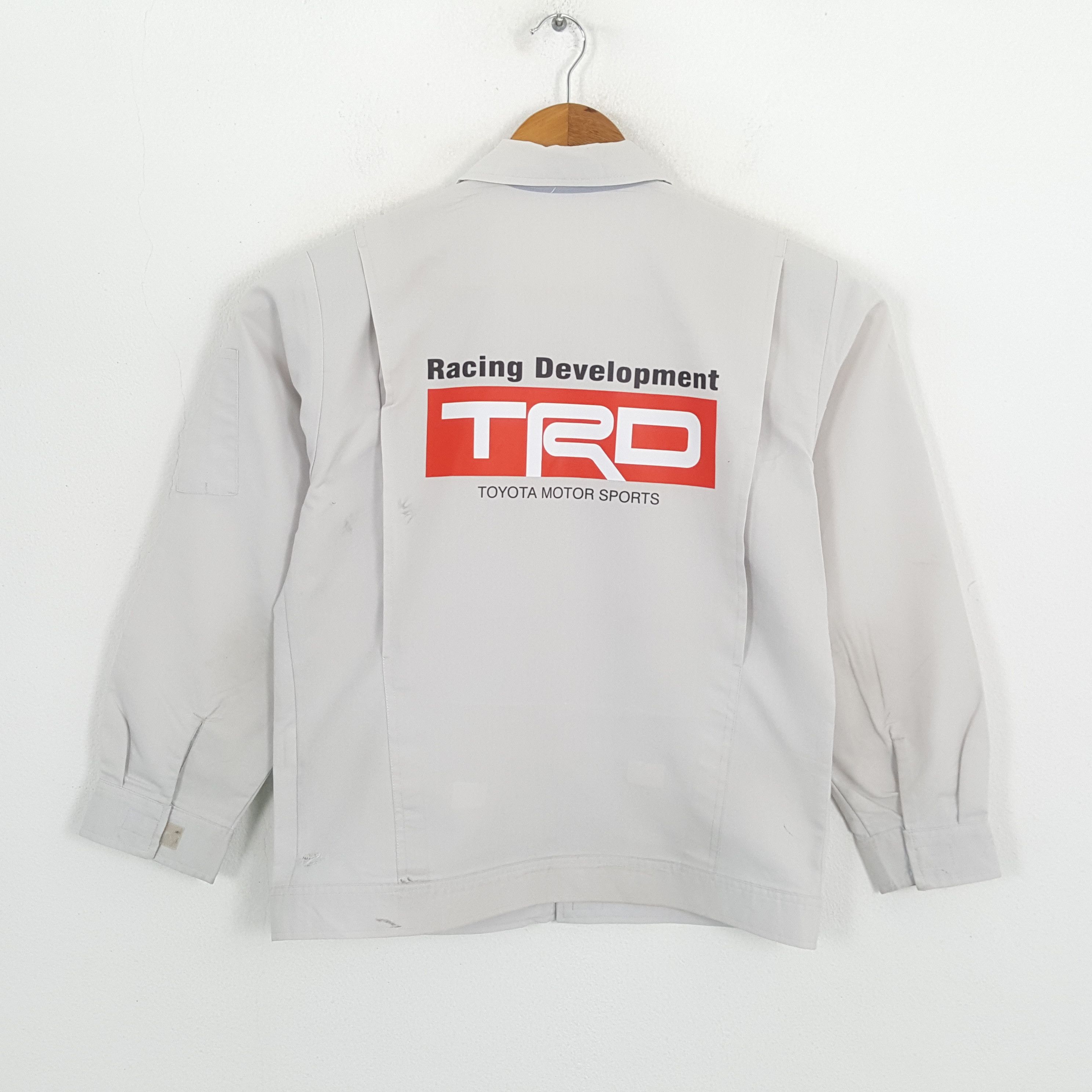 Japanese Brand × Vintage Vintage TRD TOYOTA MOTOR SPORT Racing Team Custom Jacket Size US S / EU 44-46 / 1 - 1 Thumbnail