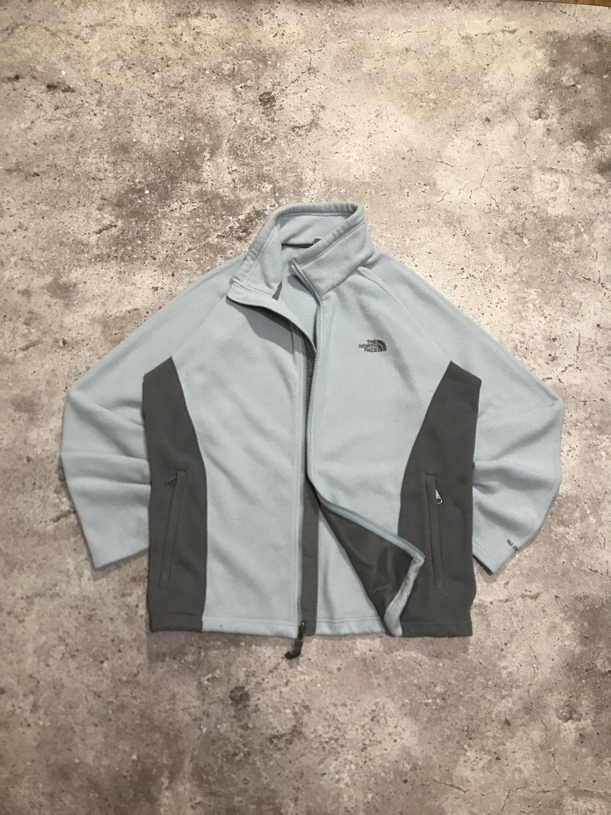 The North Face Vintage 90s Fleece The North Face Embroiled Logo Blue XL Size XL / US 12-14 / IT 48-50 - 2 Thumbnail