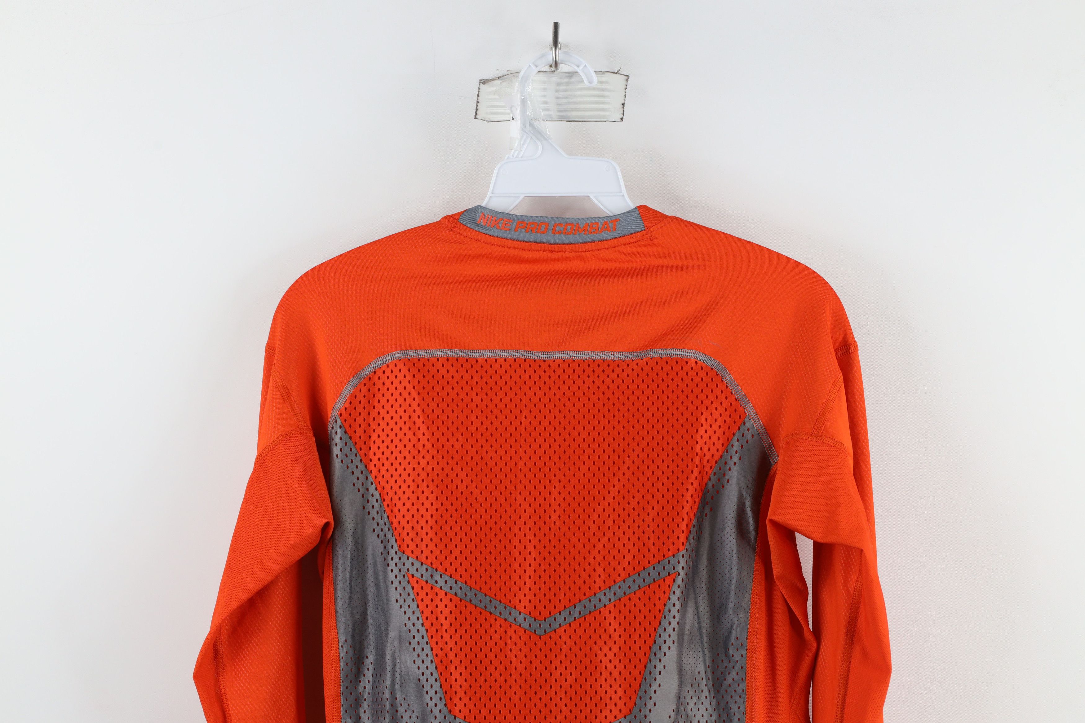 Nike × Vintage Nike Pro Combat Training Compression Long Sleeve T-Shirt Size US M / EU 48-50 / 2 - 11 Thumbnail