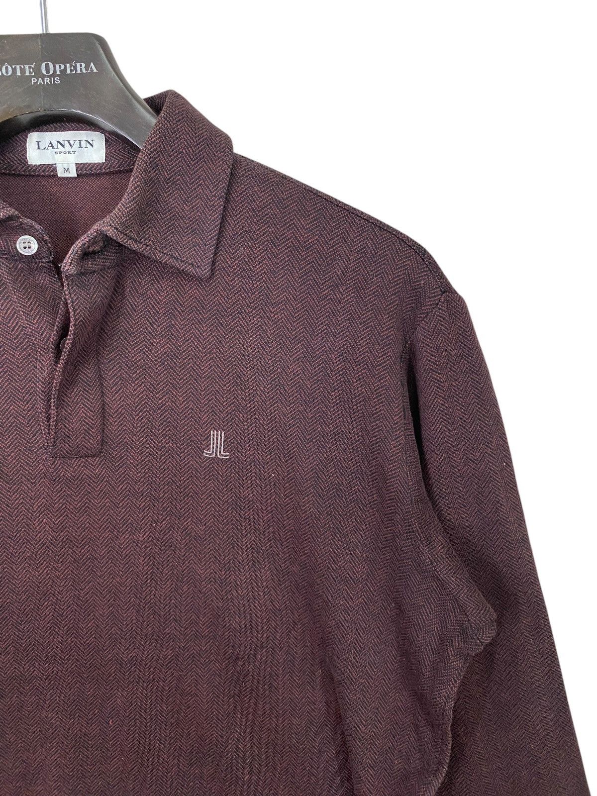 Lanvin Vintage lanvin polo shirt longsleeve size m Size US M / EU 48-50 / 2 - 3 Thumbnail