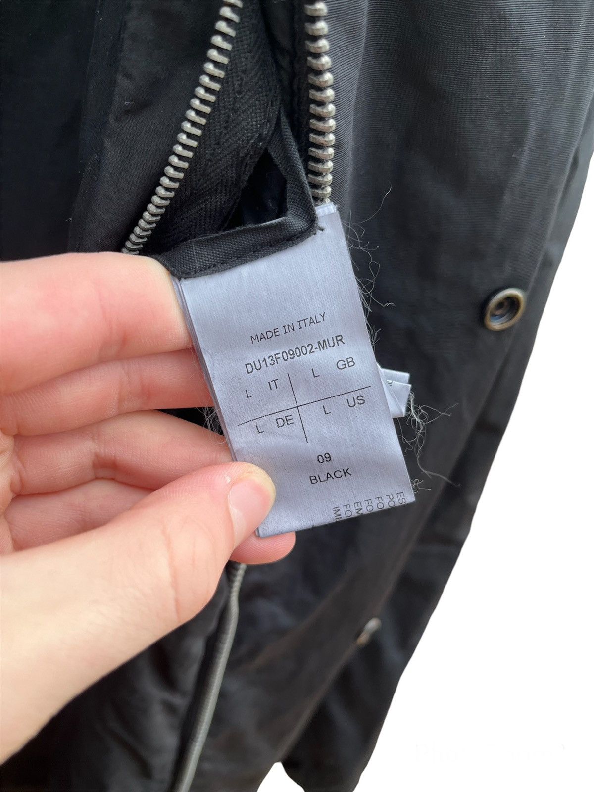 Kanye West × Rick Owens RICK OWENS DRKSHDW FW 13-14 FISHTAIL HOODED PARKA Size US L / EU 52-54 / 3 - 16 Thumbnail