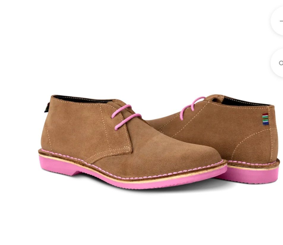 Other Veldskoen Brown Suede Chukka Boot Heritage Uhambo/pink sole Size US 5 / IT 35 - 9 Thumbnail