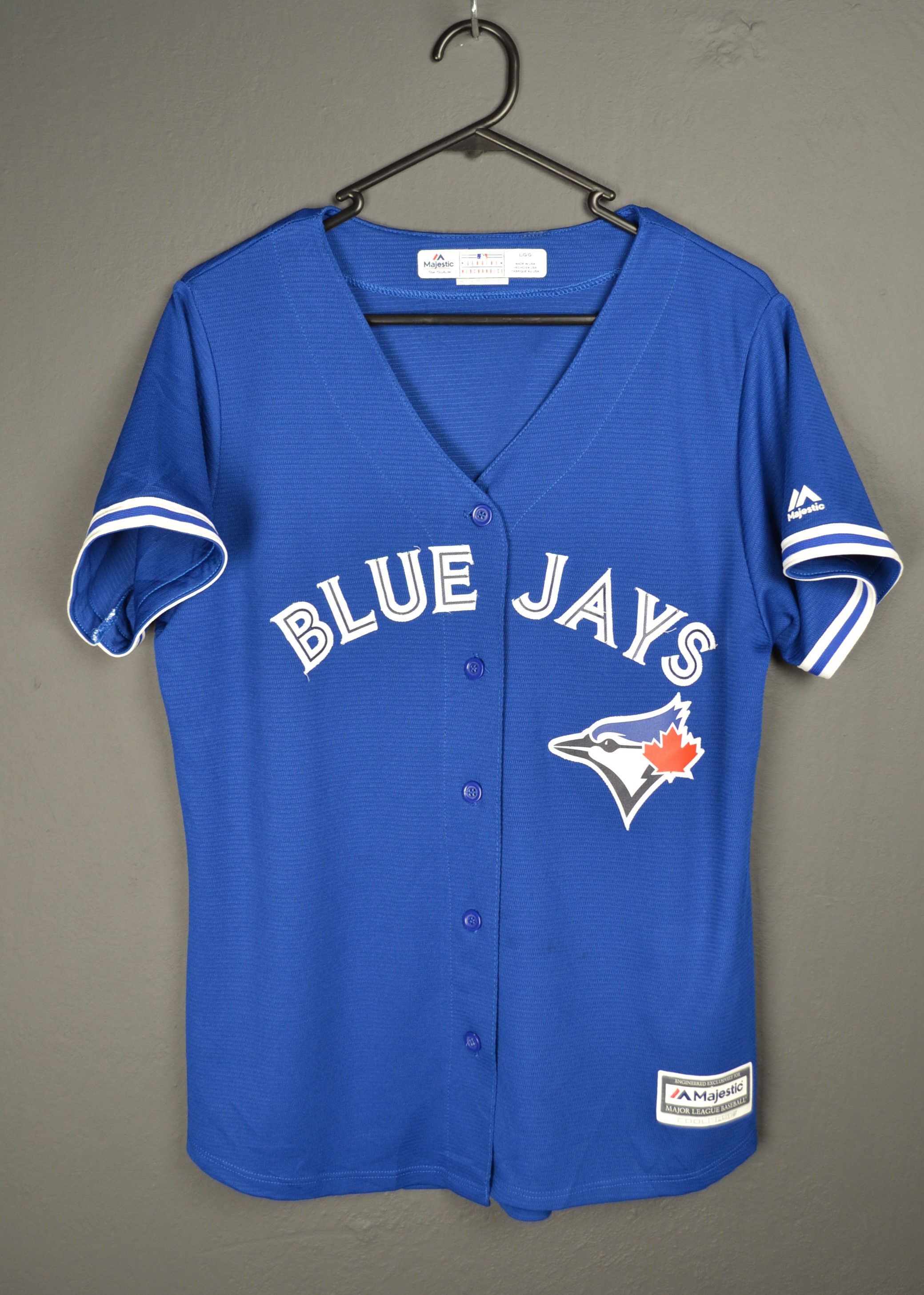 Majestic Blue Jays Toronto L size Women's Majestic Made in USA Jersey Size L / US 10 / IT 46 - 2 Thumbnail