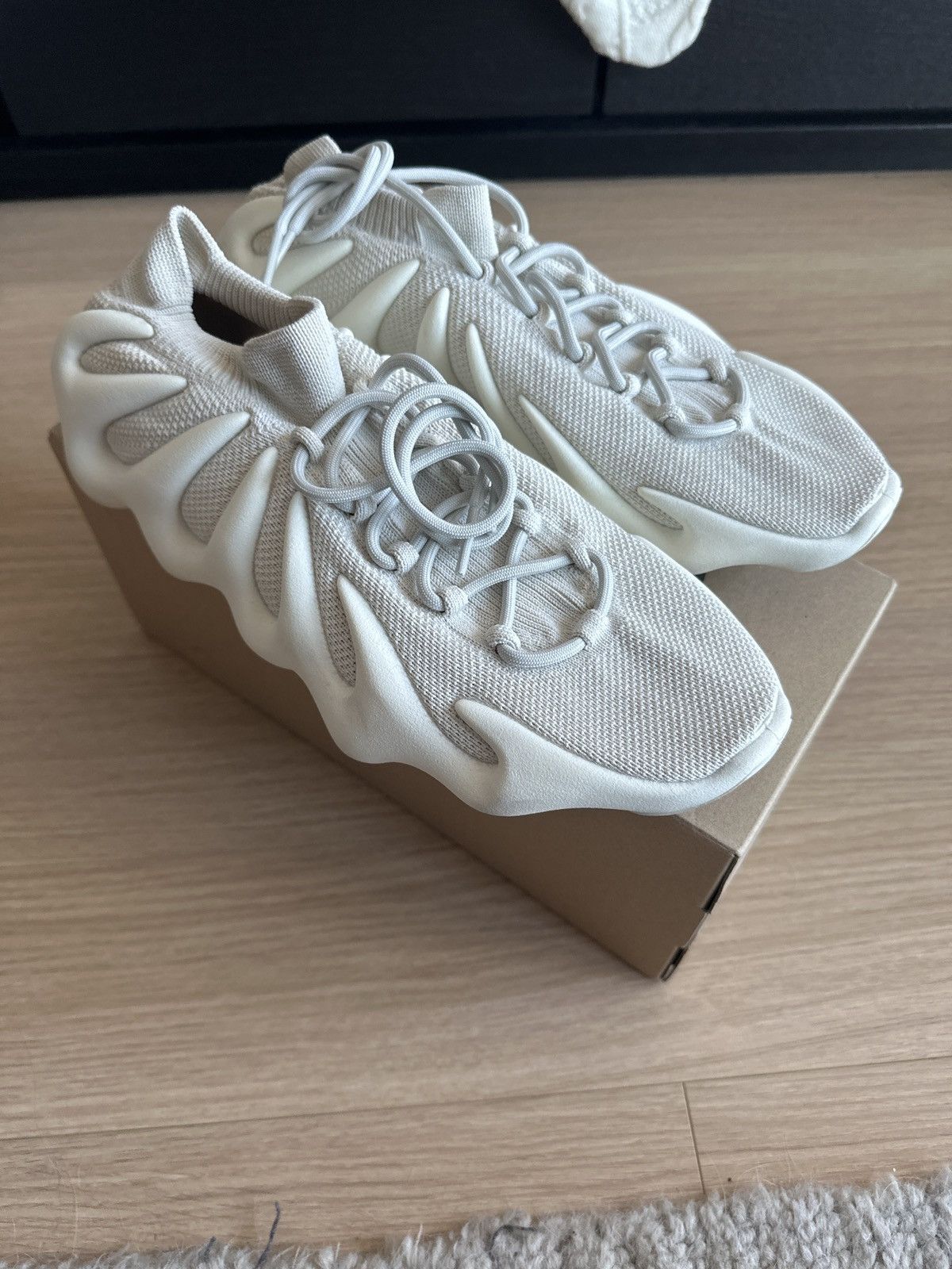 Adidas × Yeezy Adidas 450 Cloud White Size US 13 / EU 46 - 1 Thumbnail
