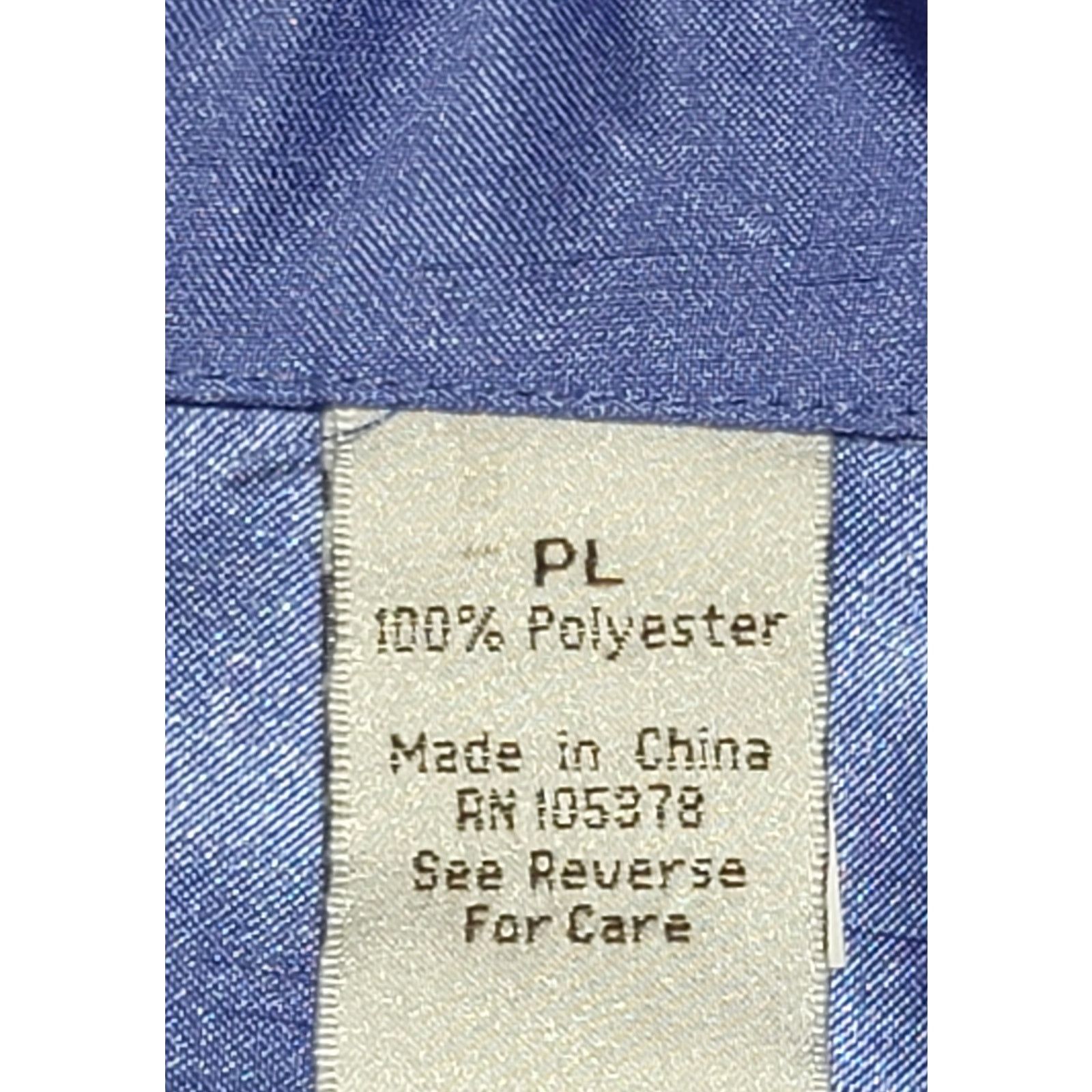 Other Draper's & Damon's Periwinkle Blue Purple Full Zip Blazer PL Size L / US 10 / IT 46 - 4 Thumbnail