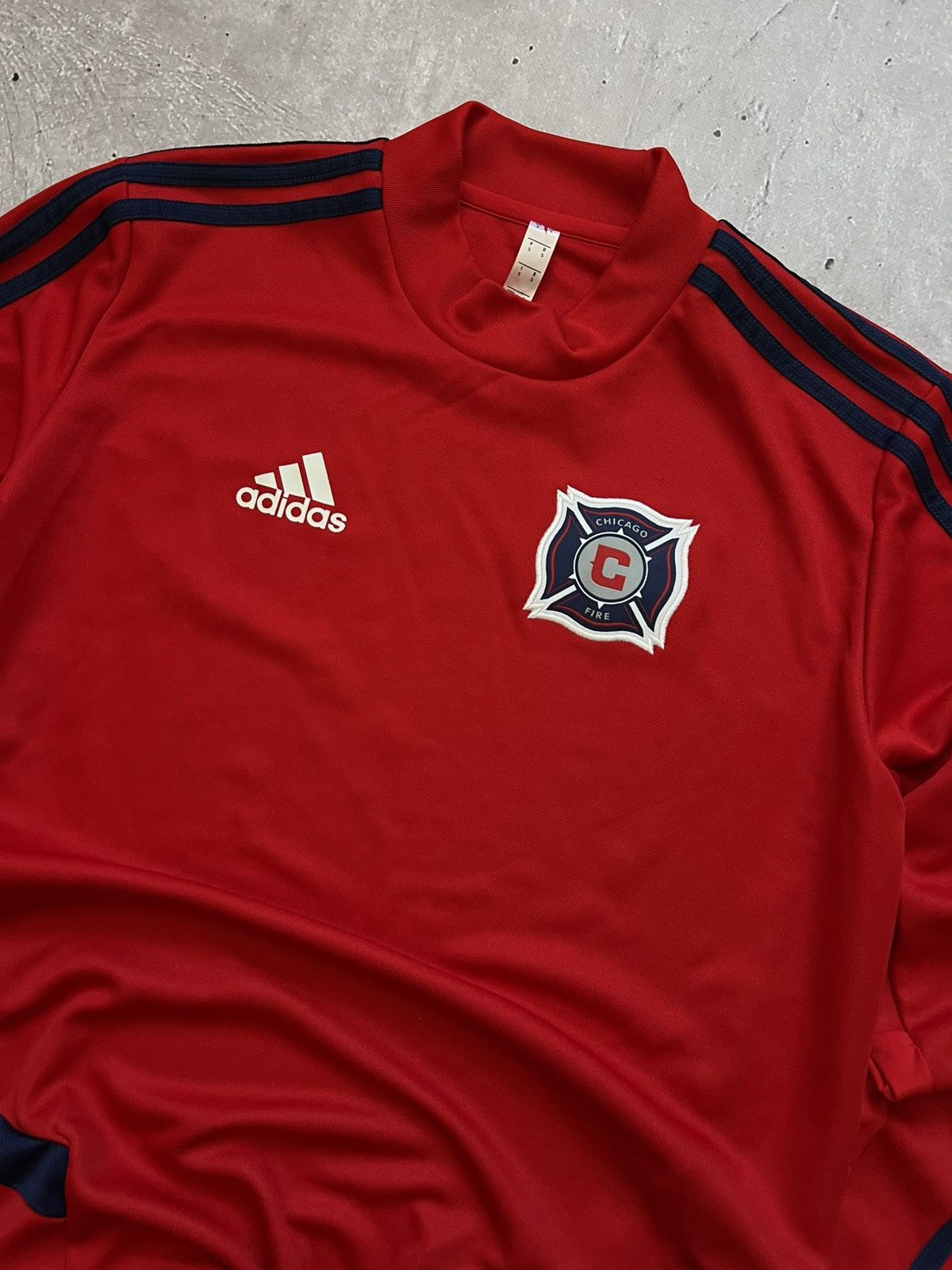 Adidas Chicago Fire Training Football Jacket Long Sleeve Adidas S Size US S / EU 44-46 / 1 - 3 Thumbnail