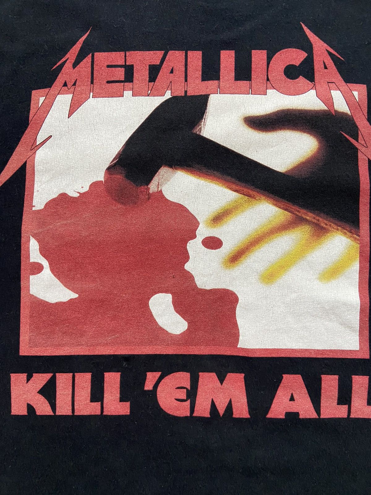 Metallica Vintage Metallica Kill’Em All Rock Band Tee T-Shirt Size US M / EU 48-50 / 2 - 2 Thumbnail