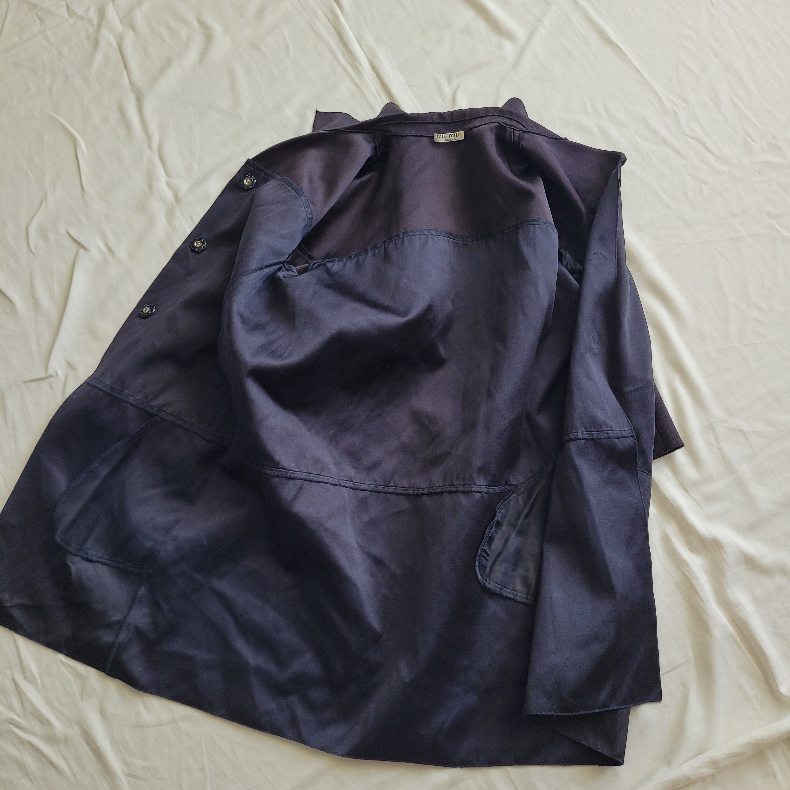 Miu Miu Miu Miu 2007 silk satin jacket Size S / US 4 / IT 40 - 12 Thumbnail