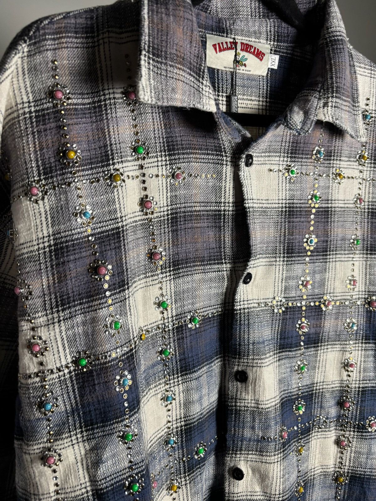 Vale Vale Forever Sky Gems Flannel 'Navy' Size US XXL / EU 58 / 5 - 5 Thumbnail