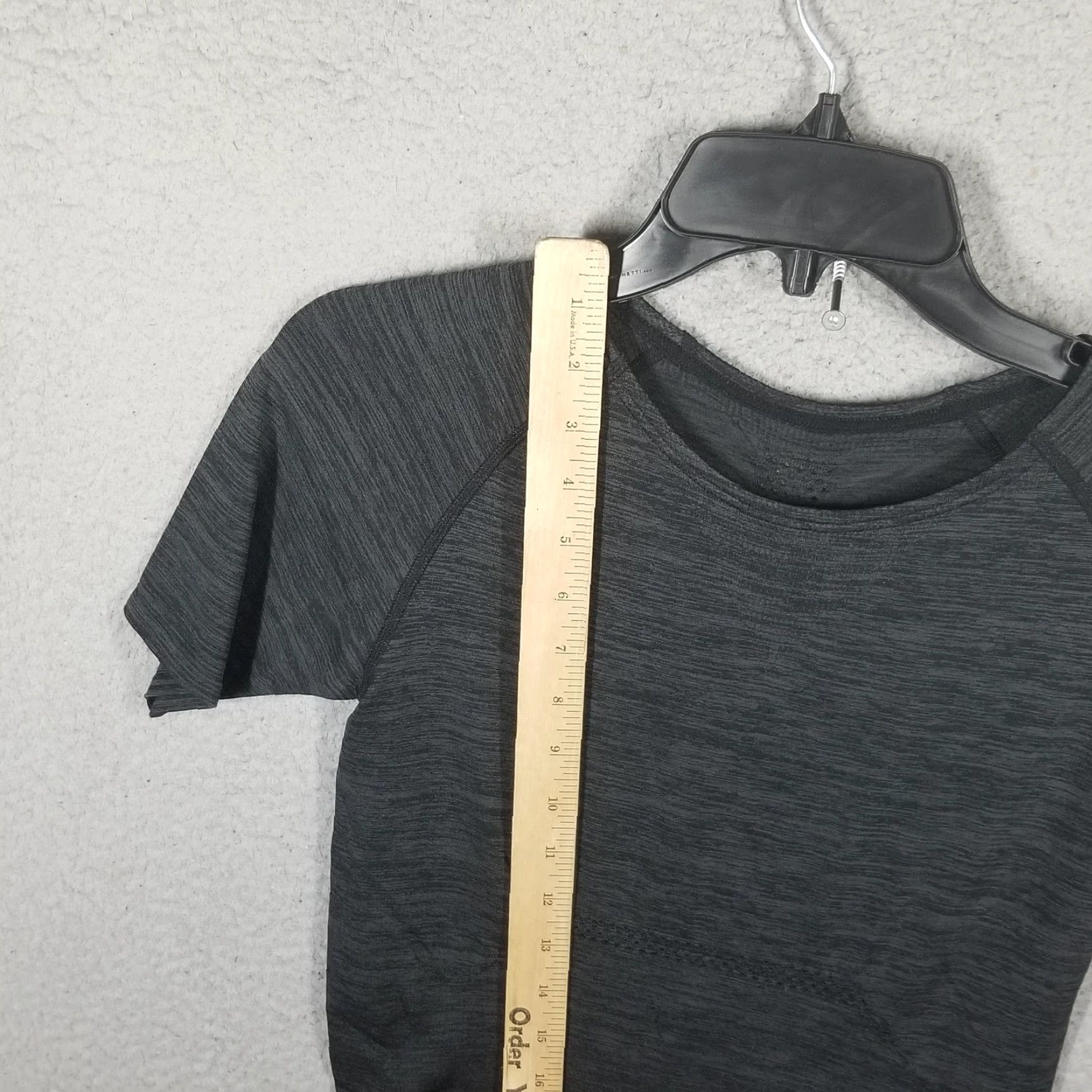 Nike Nike Dress Women's Small Black Short Sleeve Seamless Knit Athletic Running Gym Size 28" / US 6 / IT 42 - 2 Thumbnail