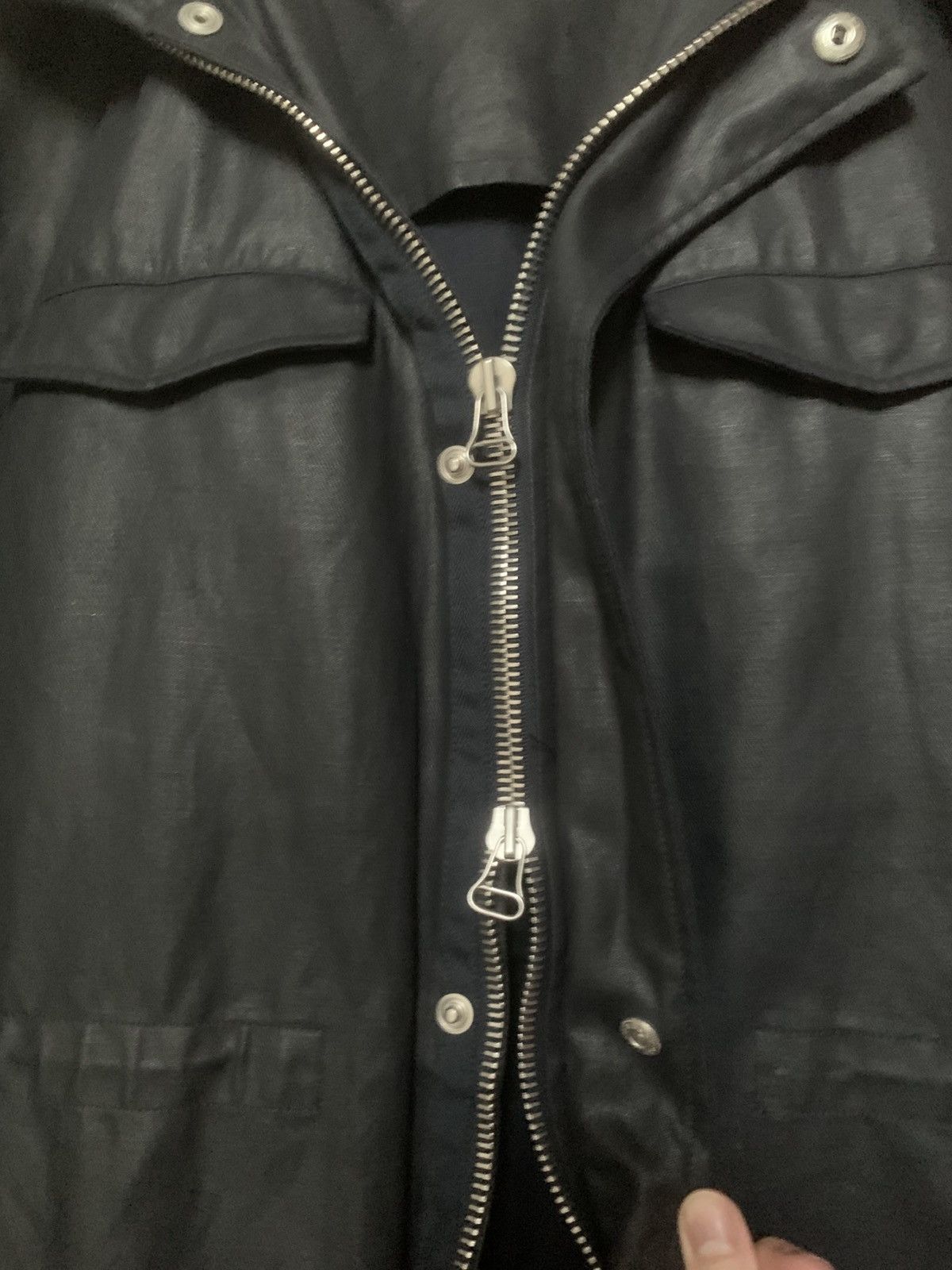 Norse Projects Norse Projects Waxed Rain Jacket Skipper Forest Size US S / EU 44-46 / 1 - 3 Thumbnail