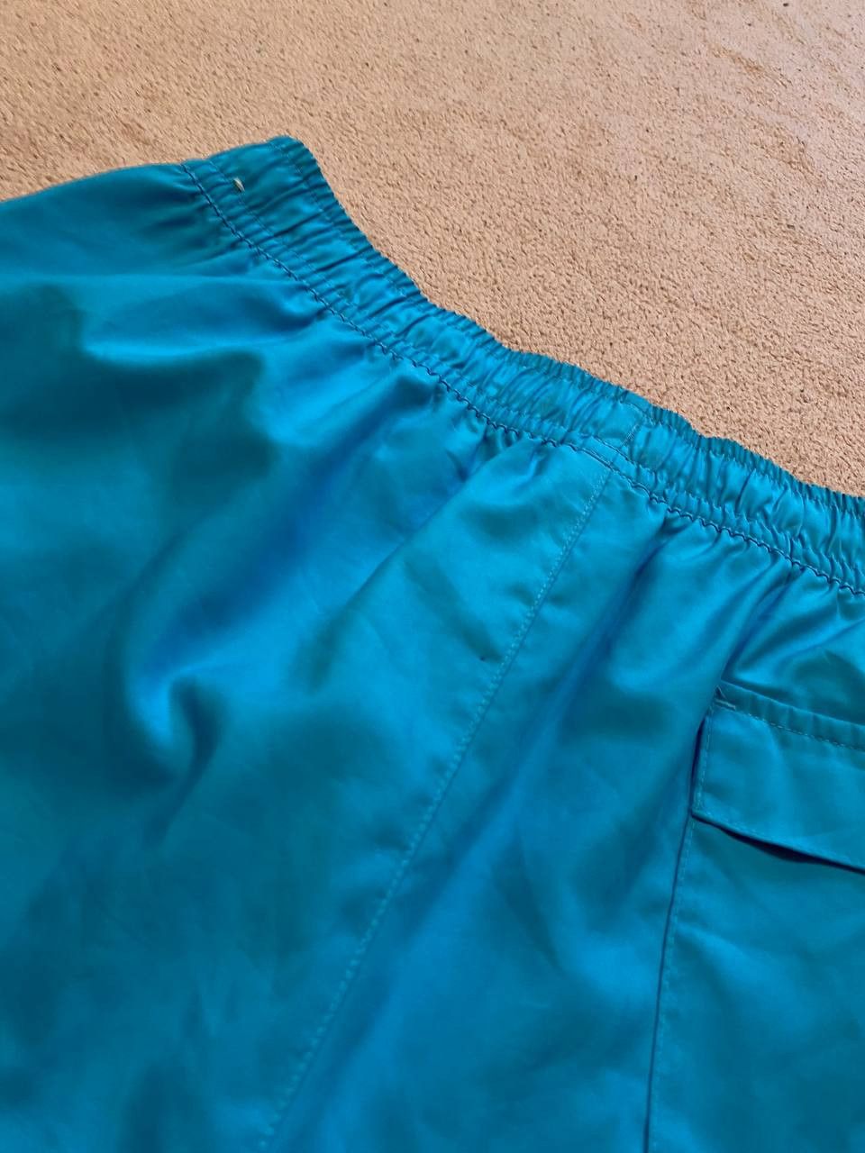 Nike Y2K Vintage Nike shorts logo blue Size US 34 / EU 50 - 21 Thumbnail