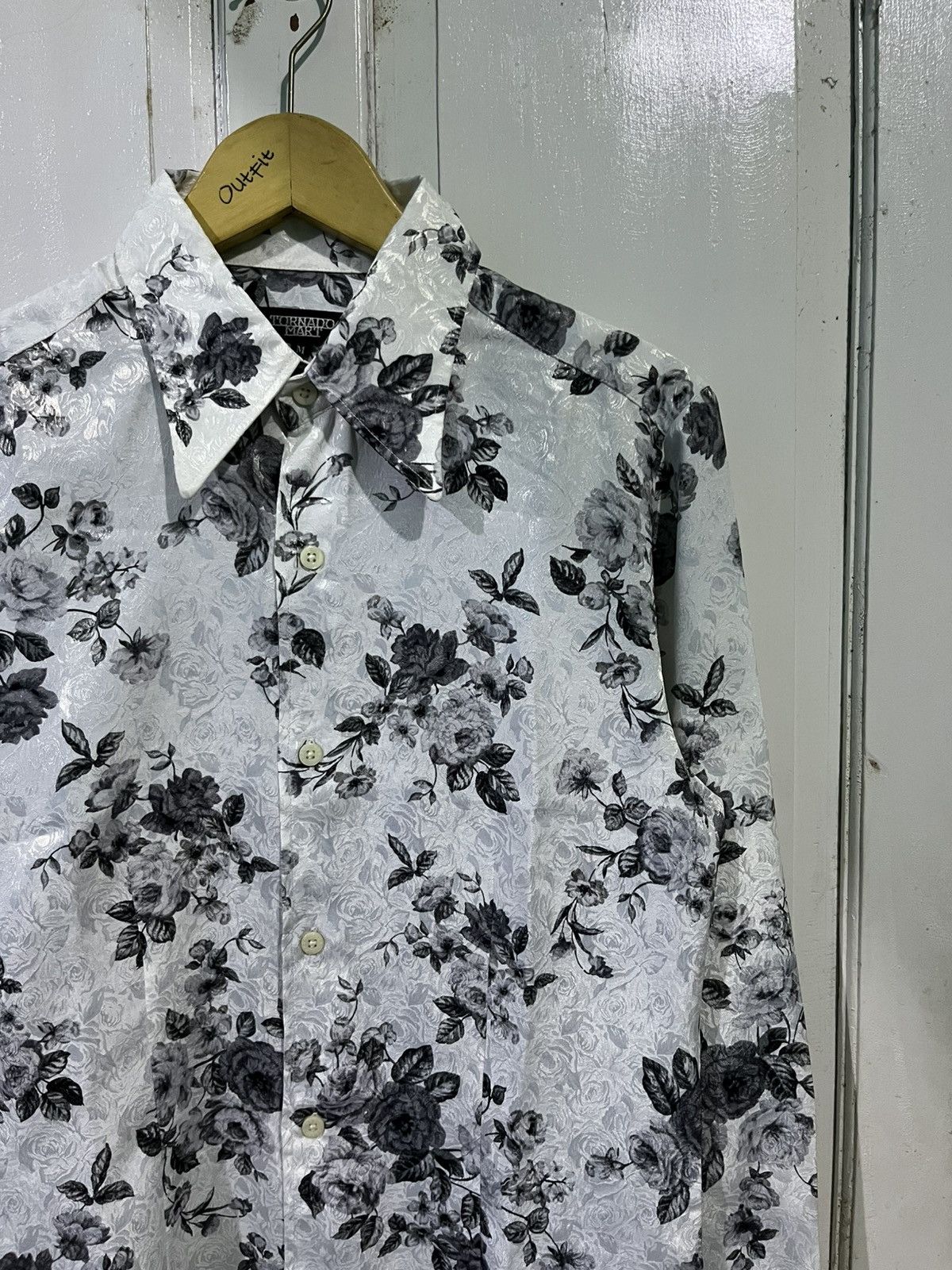 Tornado Mart Tornado mart flower pattern shirt Size US M / EU 48-50 / 2 - 3 Thumbnail