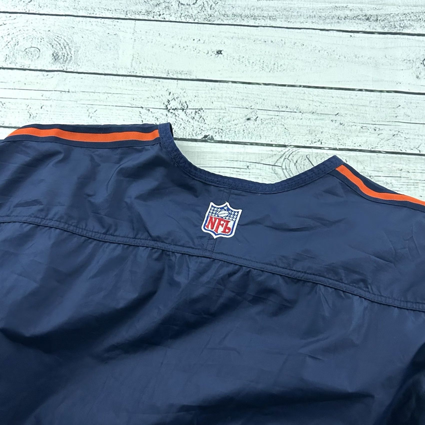 Nike Vintage Nike Pro Line Denver Broncos Windbreaker Jacket Men XL Blue Size US XL / EU 56 / 4 - 6 Thumbnail