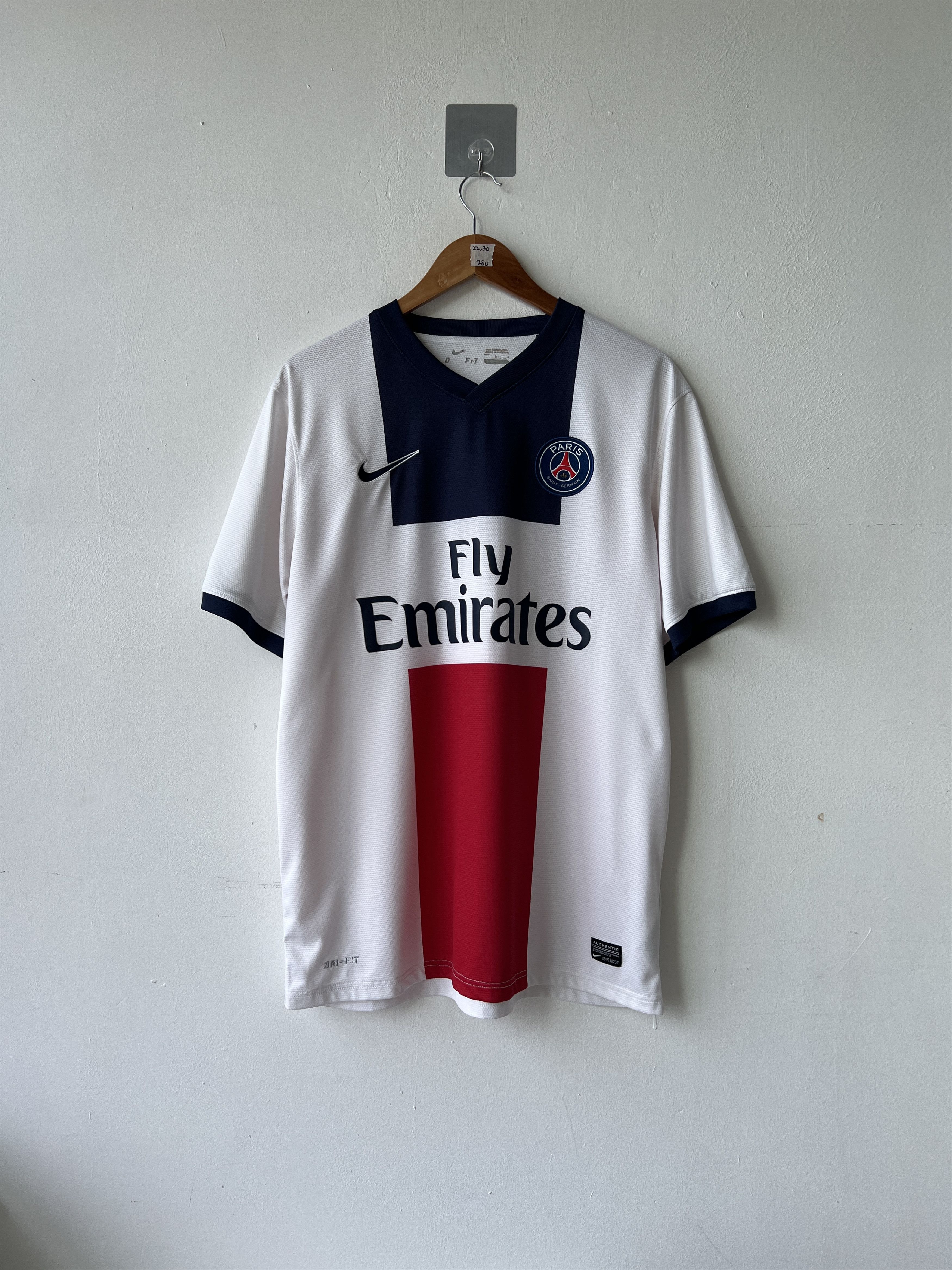 Nike (L) PSG 2013-14 Away Shirt Ibrahimovic #10 Kit Size US L / EU 52-54 / 3 - 2 Thumbnail
