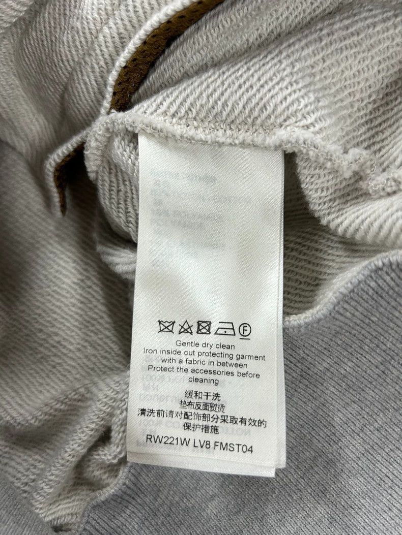 Louis Vuitton Louis Vuitton Gray Globe Logo Zip Hoodie Jacket Size US XS / EU 42 / 0 - 6 Thumbnail