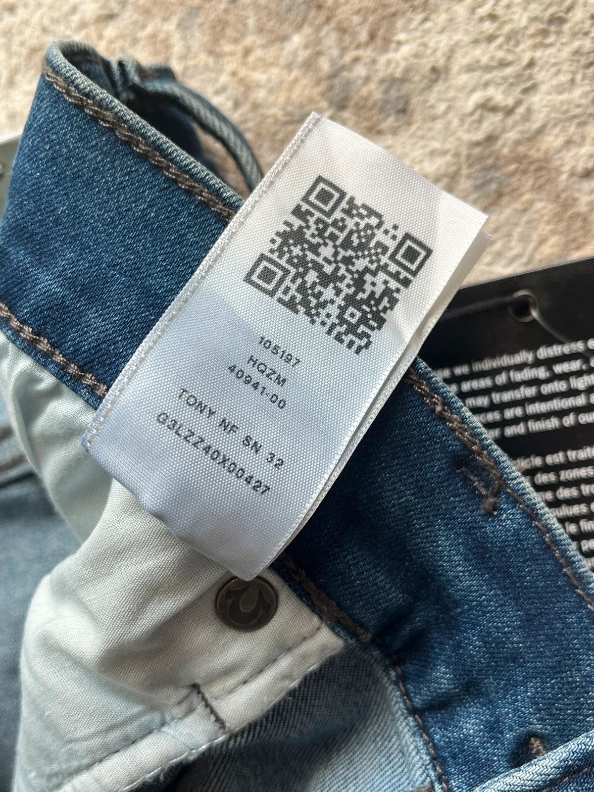 True Religion True Religion Tony Skinny Jeans Denim Rare Deadstock NWT Size US 32 / EU 48 - 15 Thumbnail