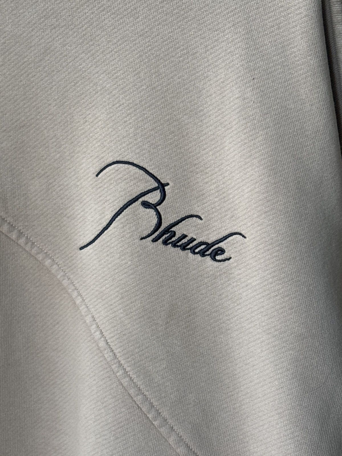 Rhude RHUDE THICK SCRIPT LOGO CREWNECK Size US S / EU 44-46 / 1 - 6 Thumbnail