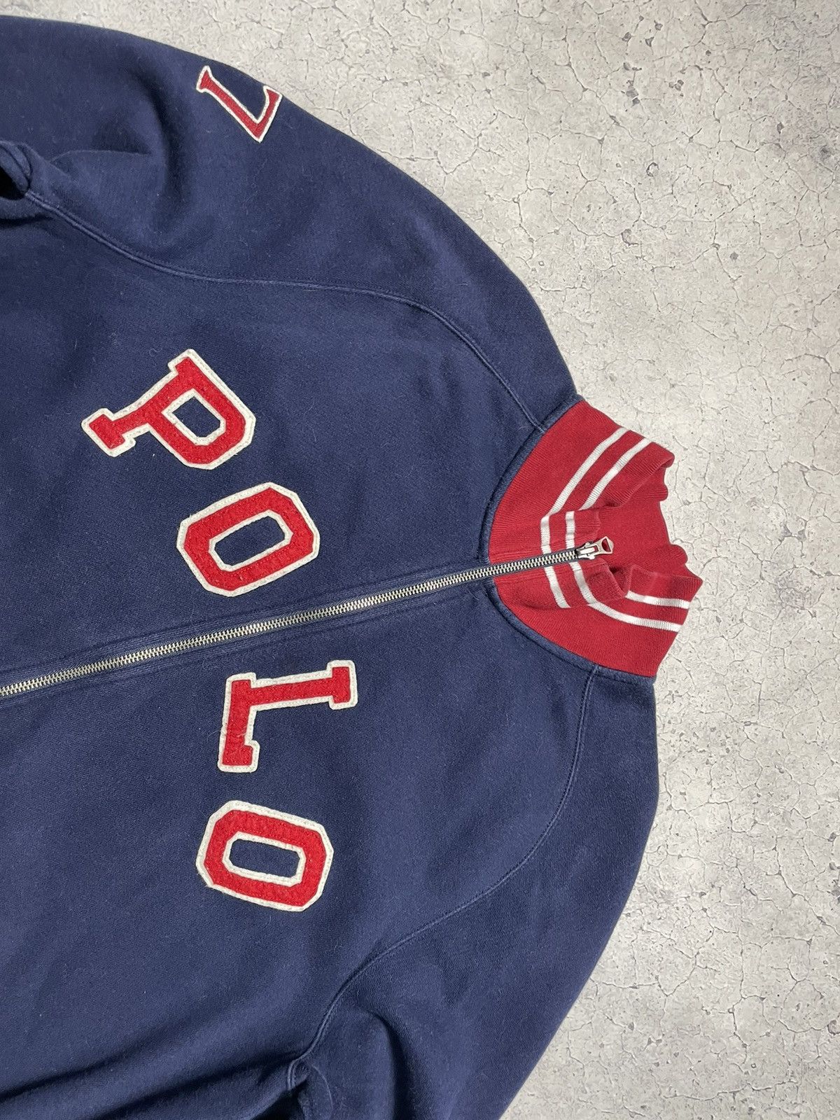 Polo Ralph Lauren Vintage Polo Ralph Lauren Big Logo Full Zip Jacket #67 Y2K Size US XL / EU 56 / 4 - 5 Thumbnail