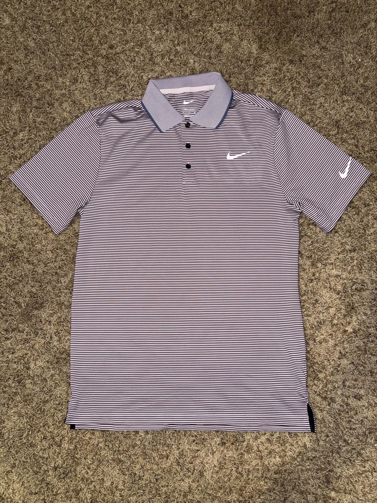 Nike Nike Men’s Tour Dri-FIT Striped Golf Polo MSRP $90 Size US S / EU 44-46 / 1 - 1 Thumbnail