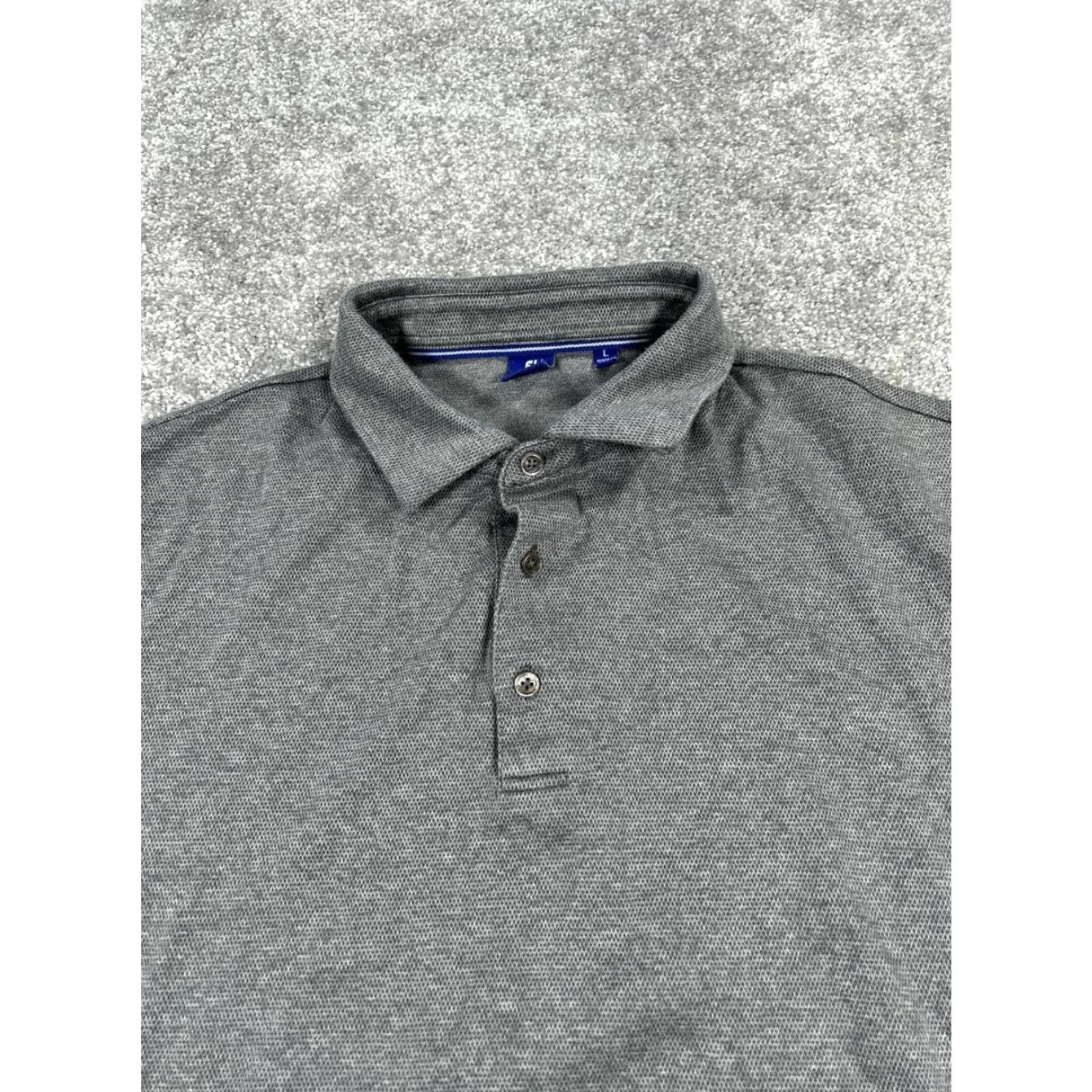 Footjoy FootJoy Polo Shirt Mens Large Gray Cotton Golf Shirt Size US L / EU 52-54 / 3 - 2 Thumbnail